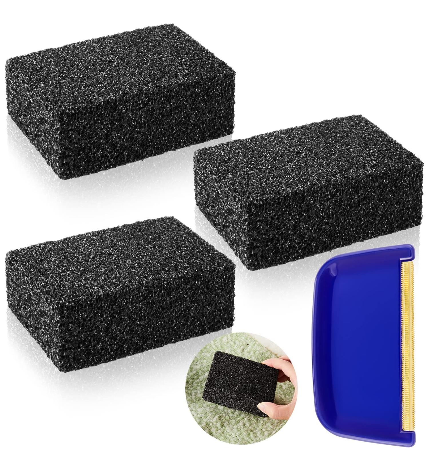 4-Piece Sweater Defuzzer Removal Stone Kit | Effective Sweater Pilling & Lint Remover Tools - Buy Online on GoSupps.com
