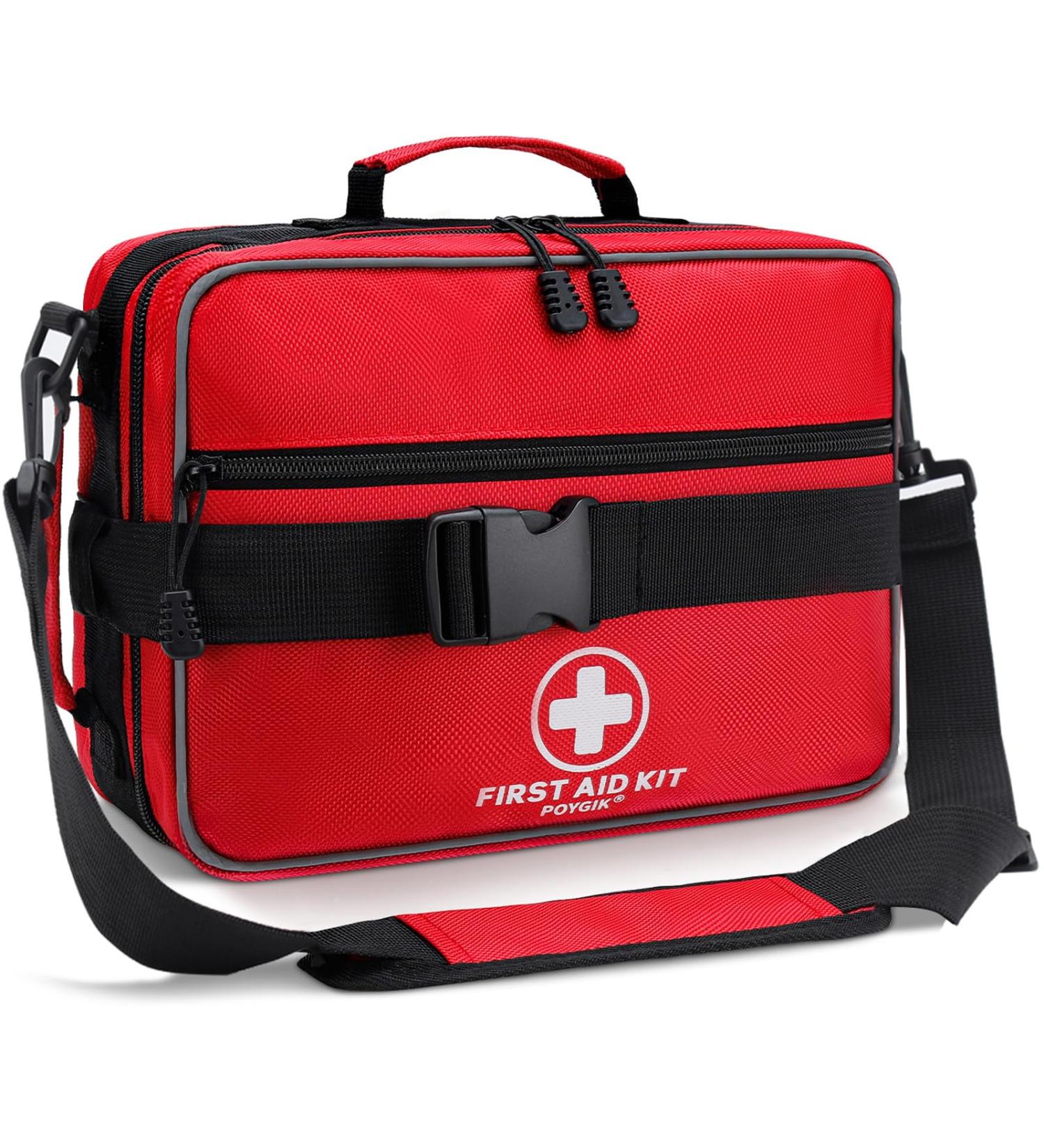 Buy Premium 420 Piece First Aid Kit - Perfect for Home Travel Car Camping & Outdoor Emergencies - Comprehensive Emergency Medical Supplies - Buy Online on GoSupps.com
