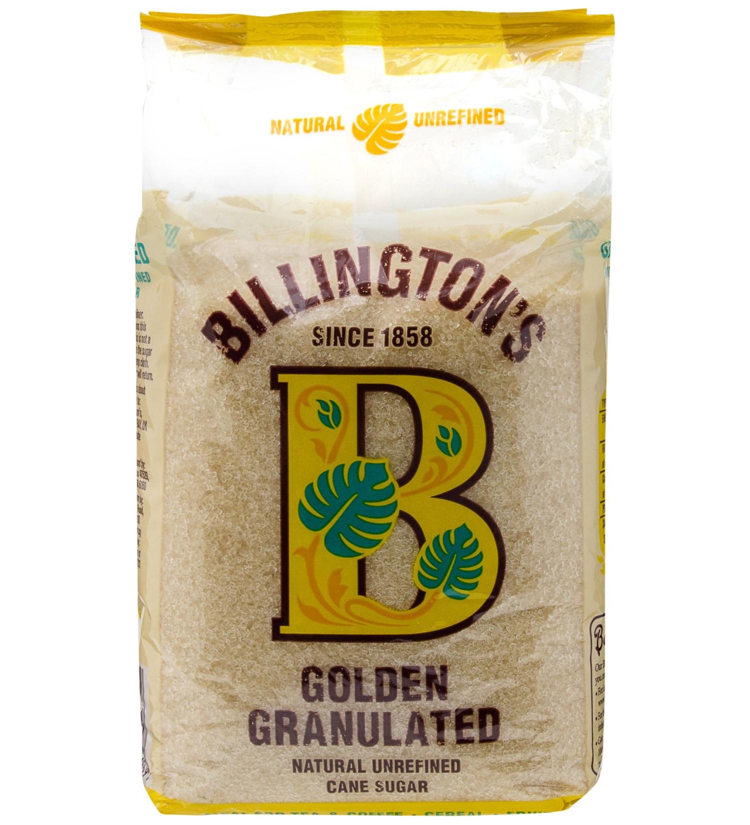 Billingtons Golden Granulated - Premium Quality Cane Sugar for Baking and Cooking - Buy Online on GoSupps.com