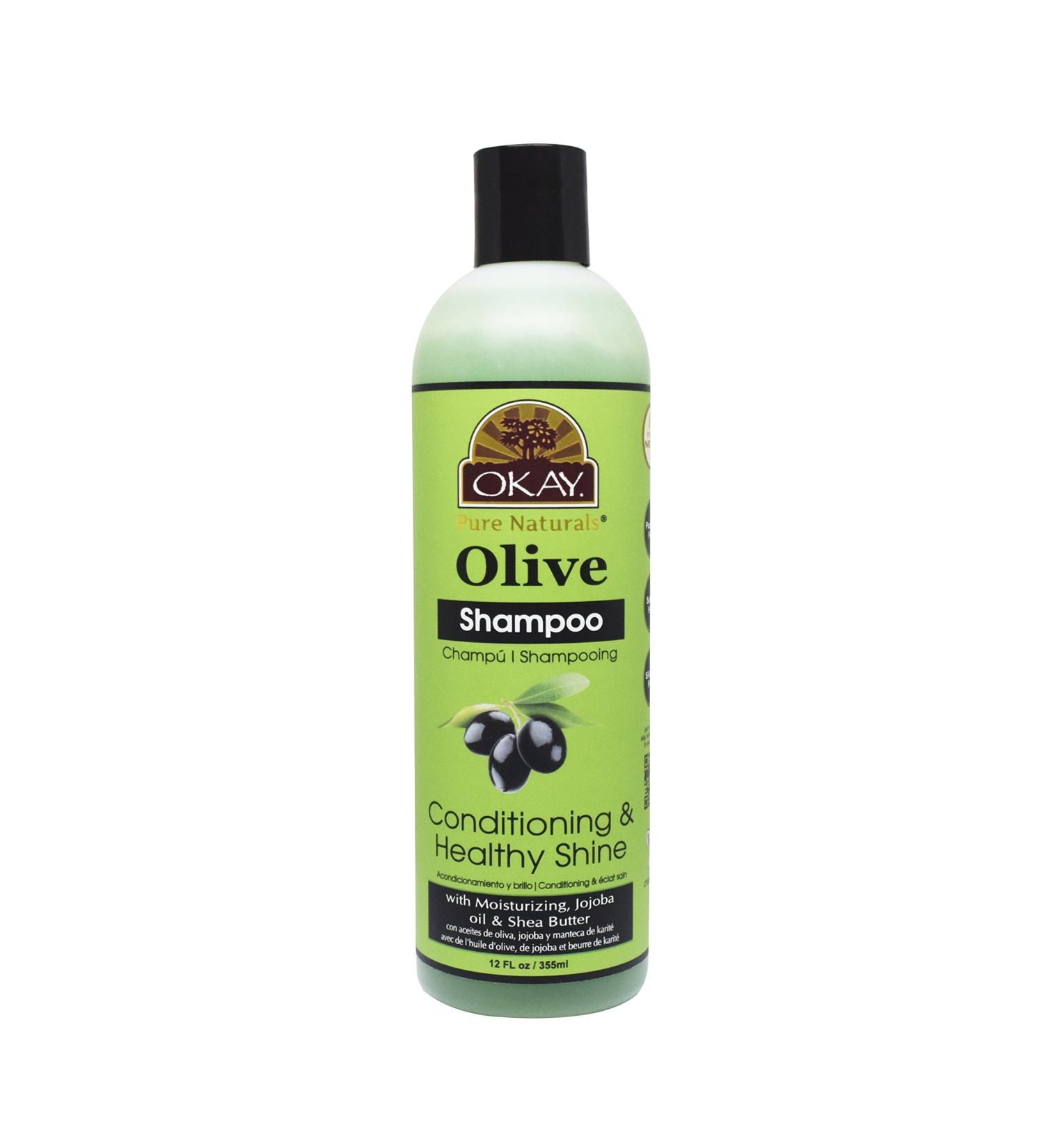 OKAY OLIVE OIL SHAMPOO 12oz / 355ml