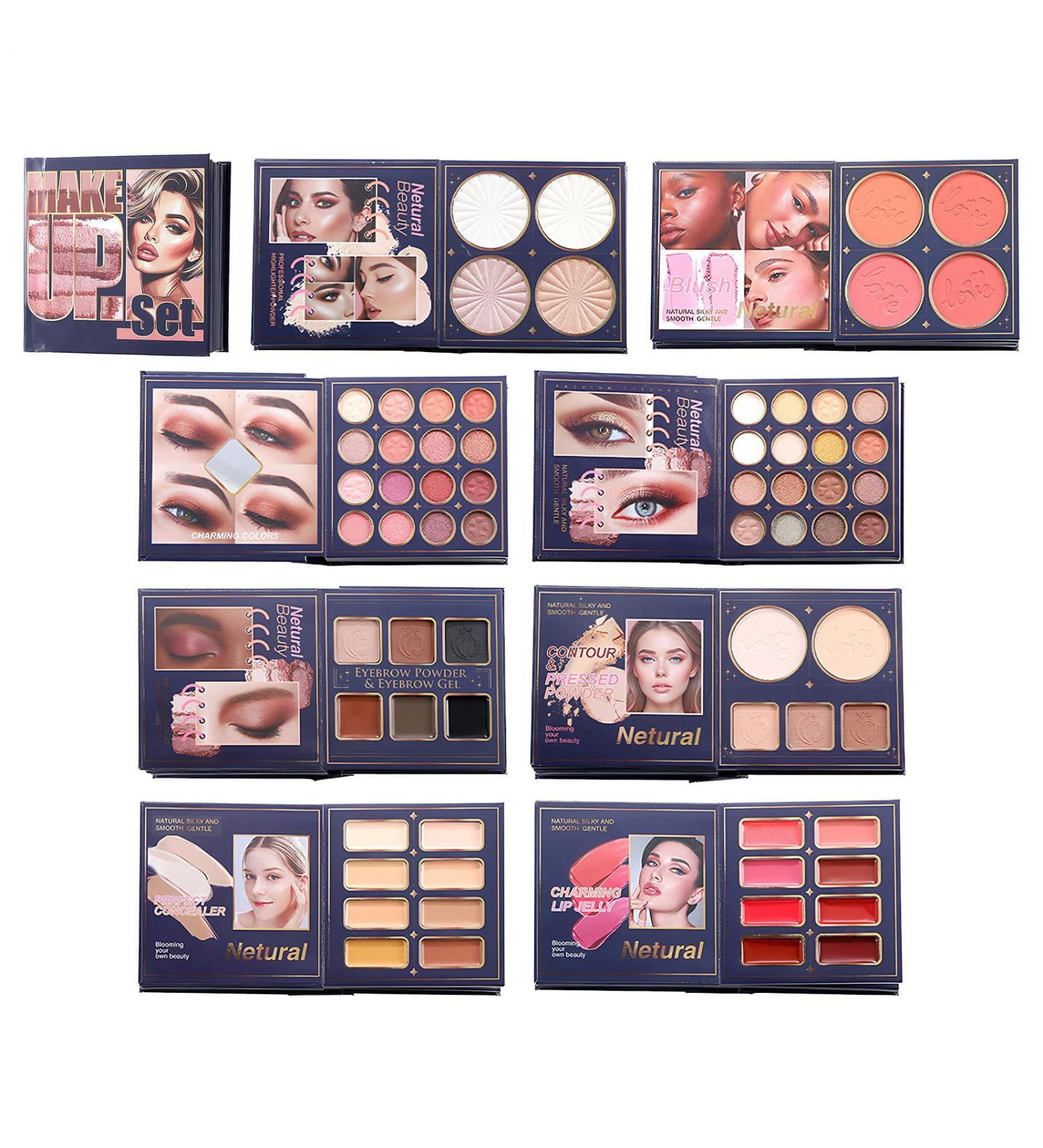 Makeup Book - Gradient Concealer Eyeshadow - Makeup book for highly pigmented eyeshadow ideal for face eyes lips birthdays parties - Buy Online on GoSupps.com