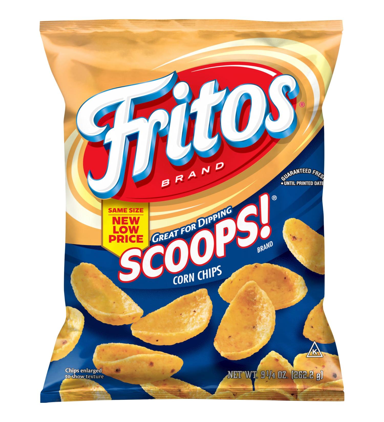 Fritos Scoops Corn Chips 9.25 Ounce - Buy Online on GoSupps.com