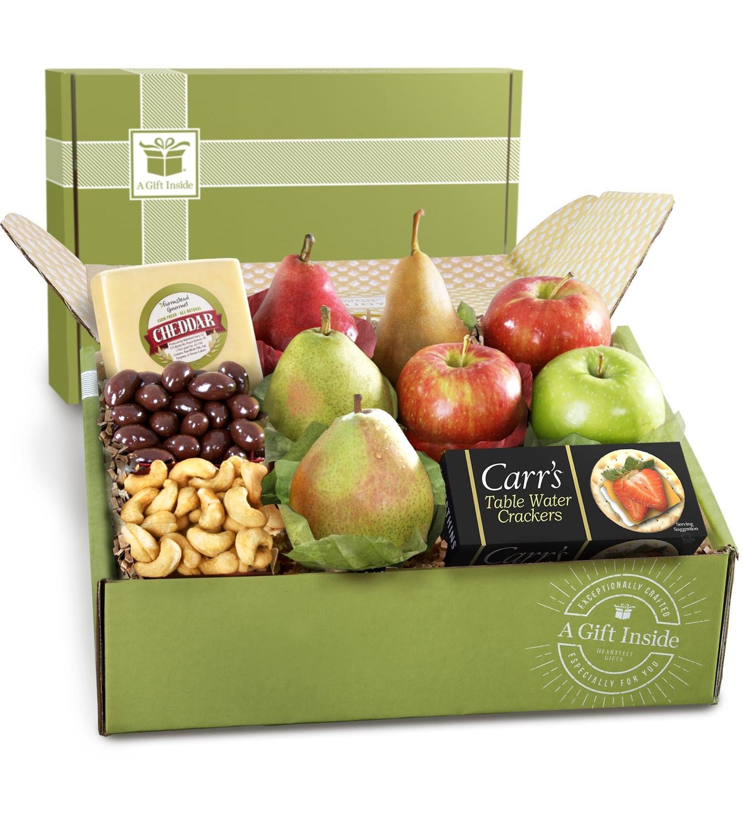 Fruit and Gourmet Deluxe Gift Box All Occasions