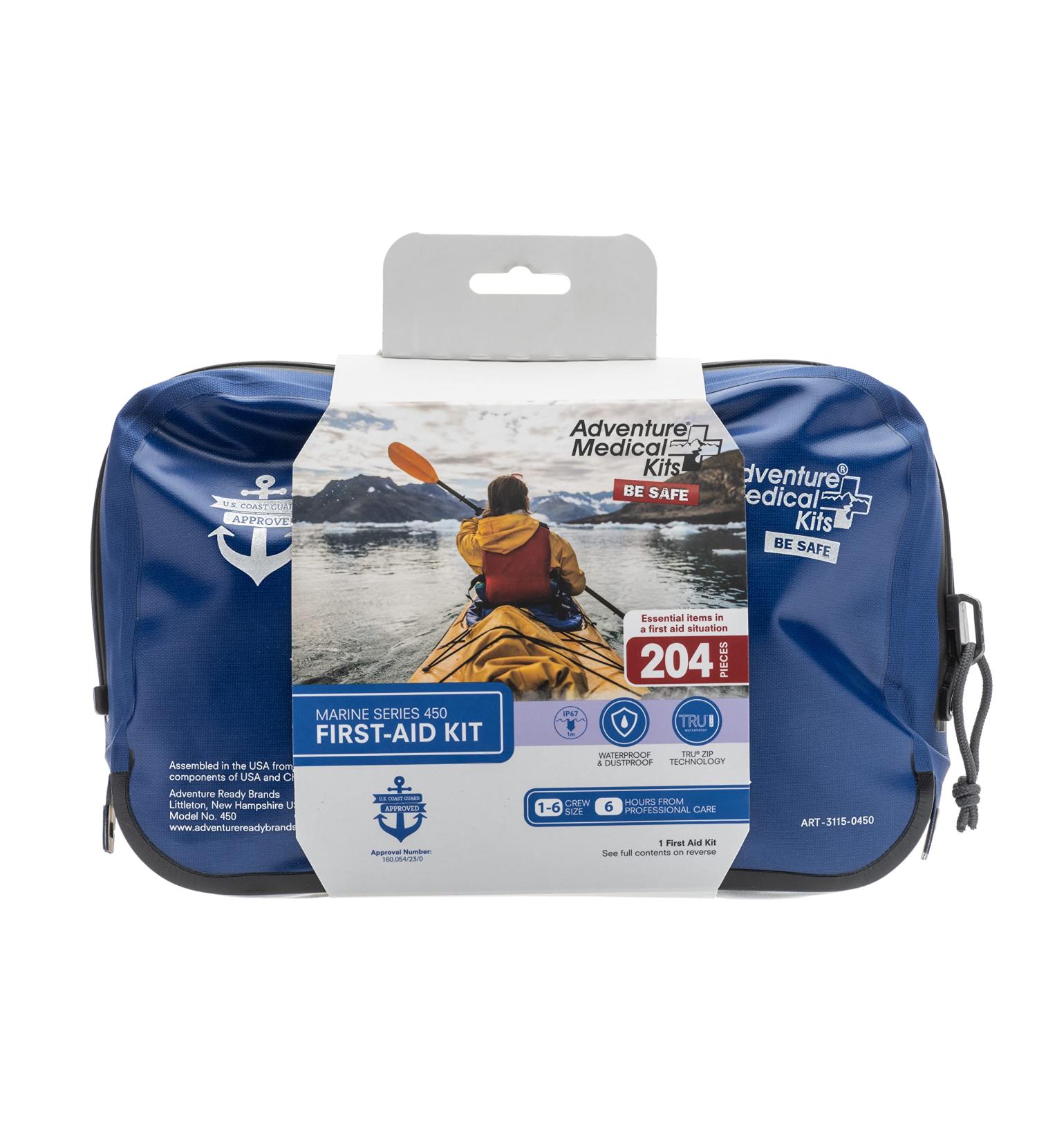 Adventure Medical Kits Marine Blue (0115-0450) - Essential First Aid for Boating Emergencies - Buy Online on GoSupps.com