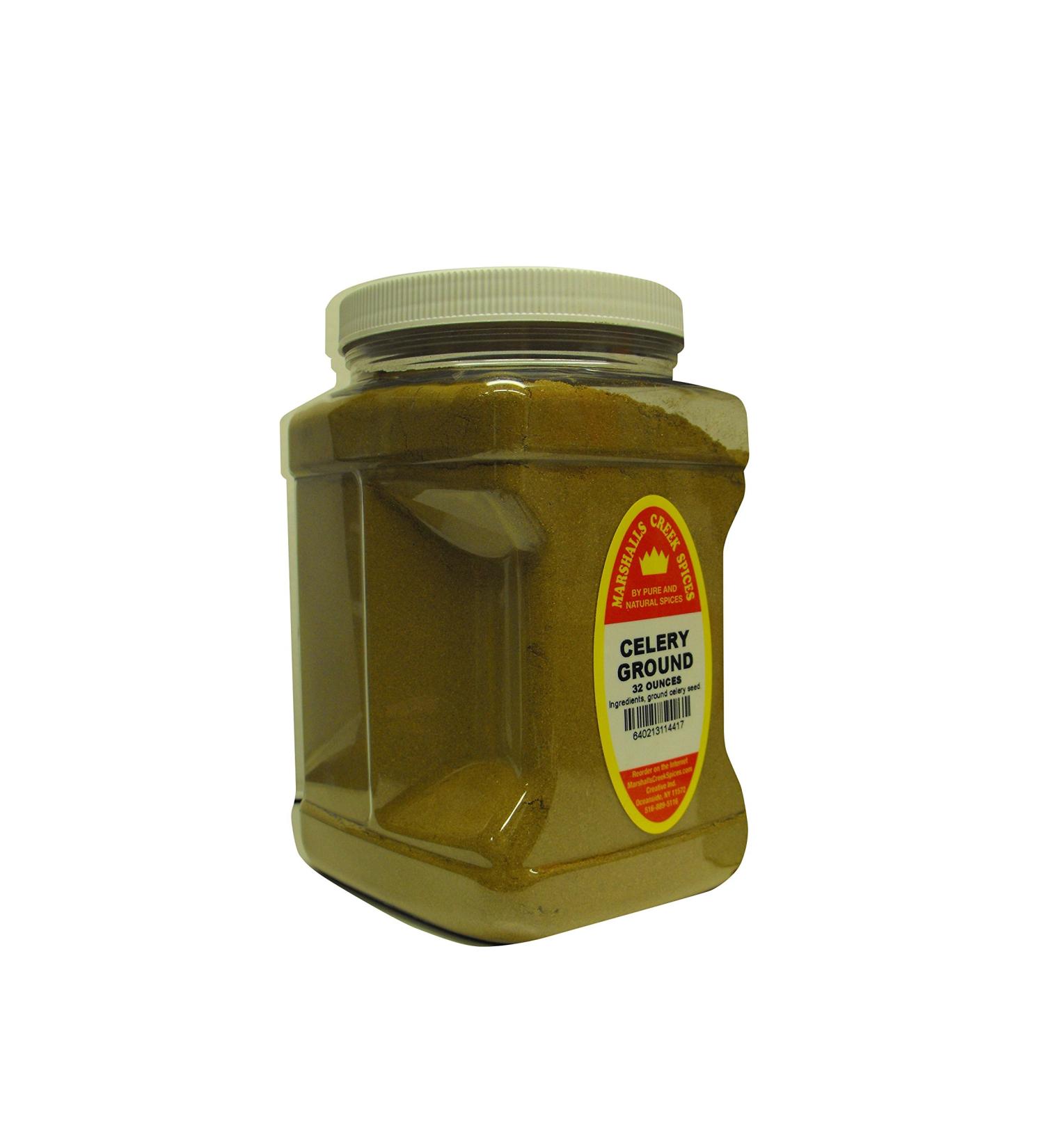 Marshalls Creek Spices Family Size Marshalls Creek Kosher Spices Celery Ground Seasoning 32 Ounce 32 Ounces