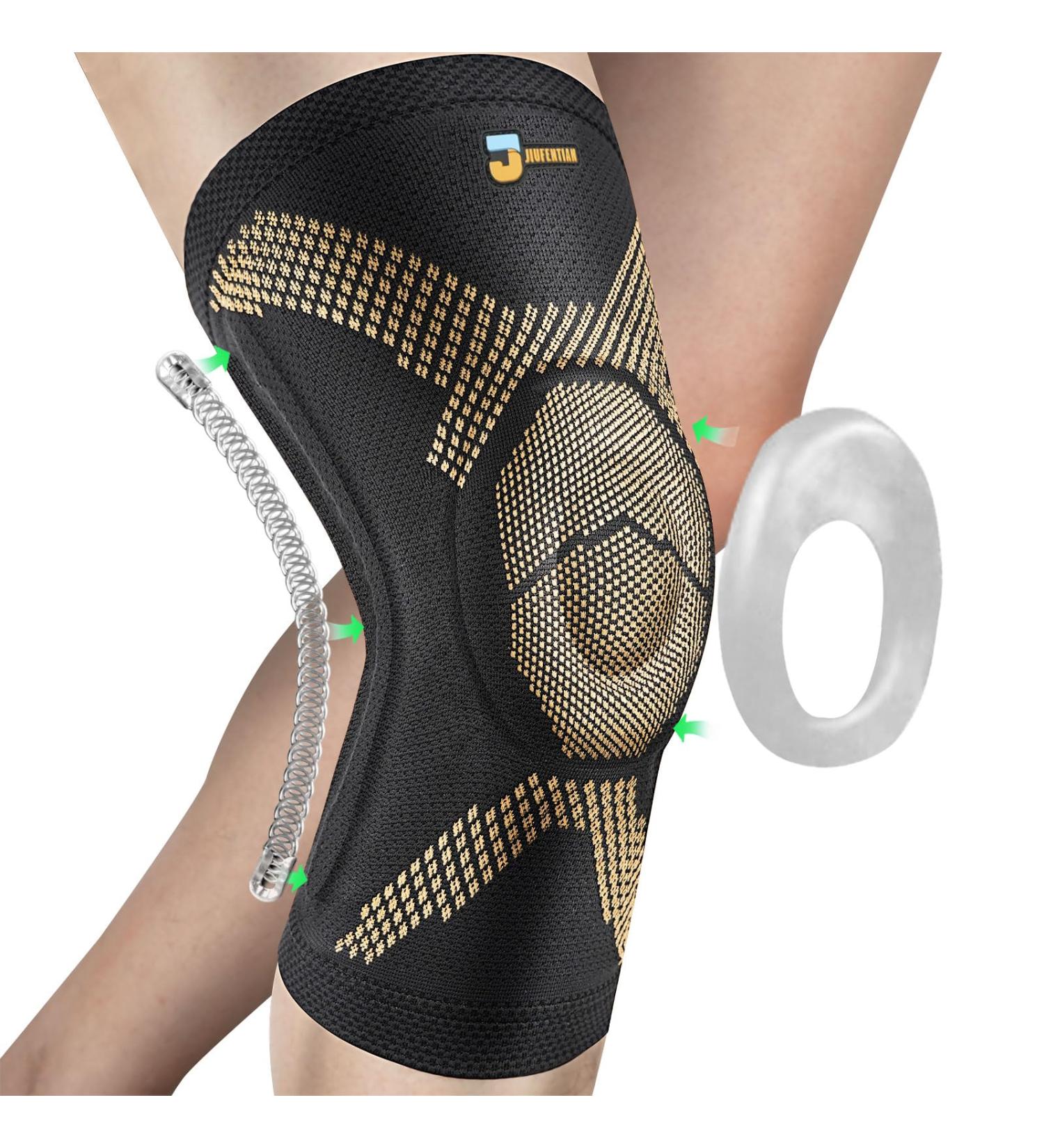 Buy Copper Knee Brace for Arthritis Pain Relief | Support for Men & Women - Medium Black - Buy Online on GoSupps.com