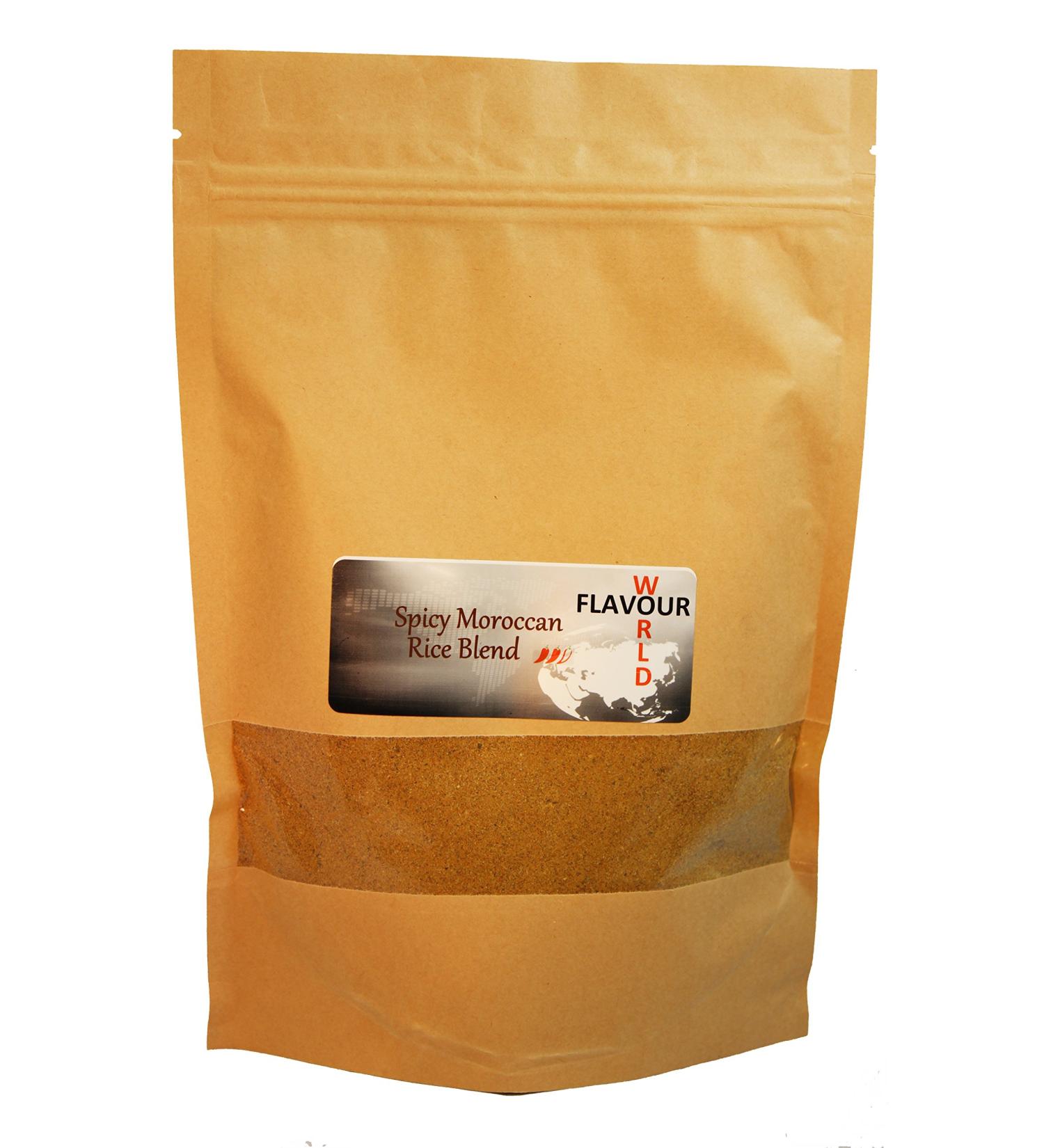Flavour World All Natural Spicy Moroccan Rice Spice Mix Medium/Hot 240 g