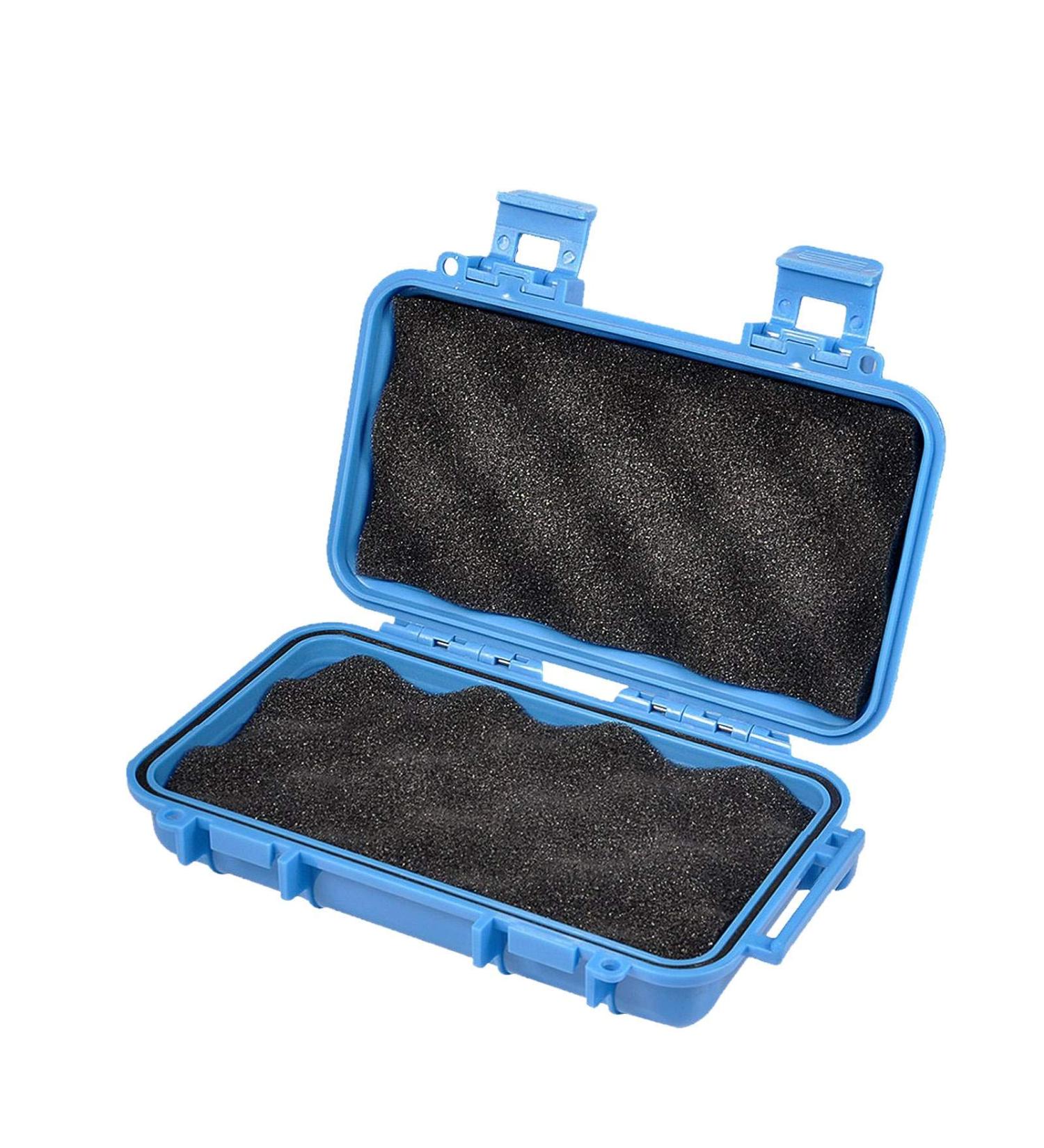 Yosoo Health Gear Waterproof Shockproof Hard Case - Outdoor Survival Storage Container - S Blue - Buy Online on GoSupps.com