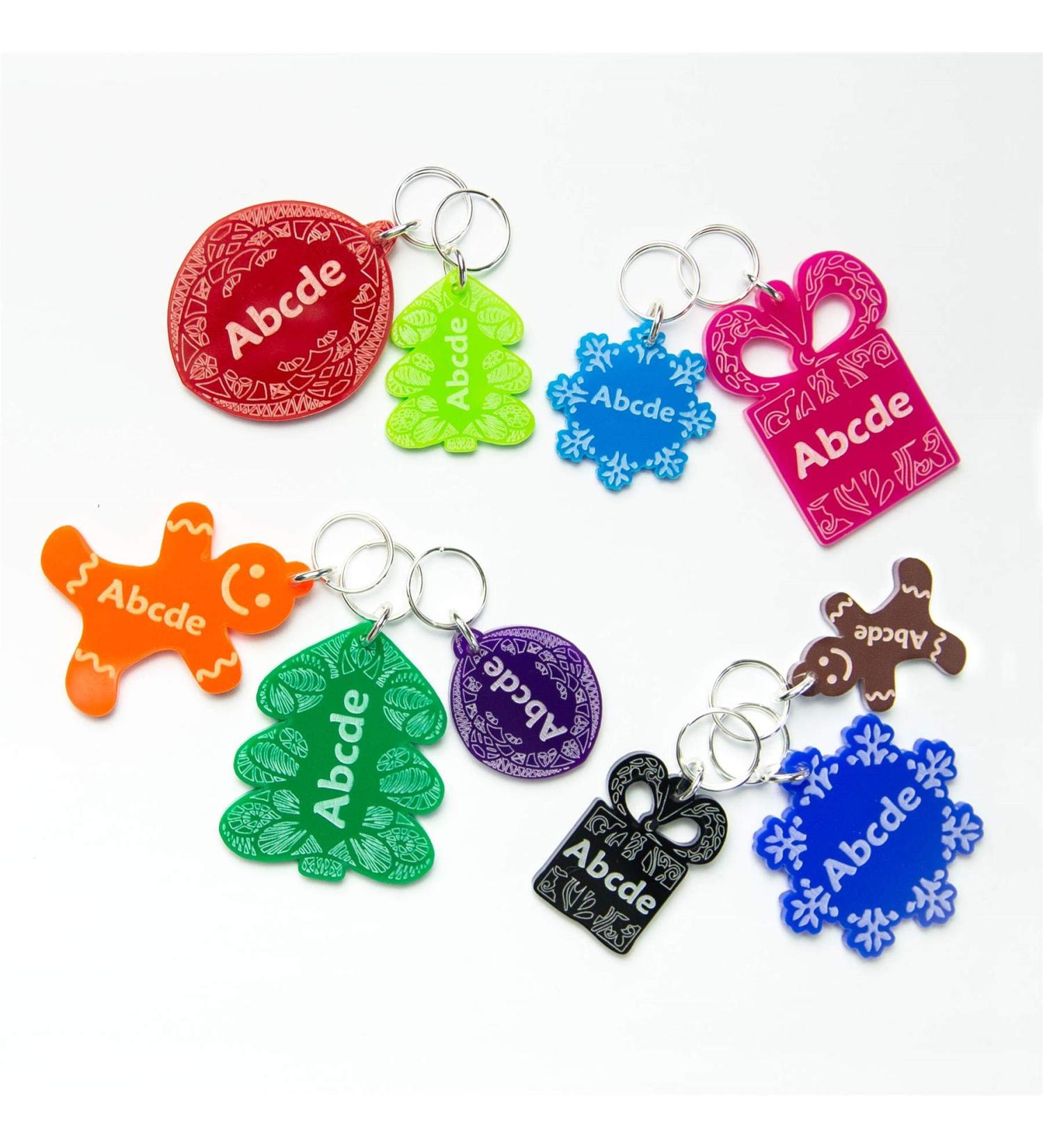 Personalized Wood Dog Tags & Cat ID | Engraved with Name & Phone | 6 Wood Types 8 Shapes 3 Sizes | Premium Quality Pet ID Tags - Buy Online on GoSupps.com