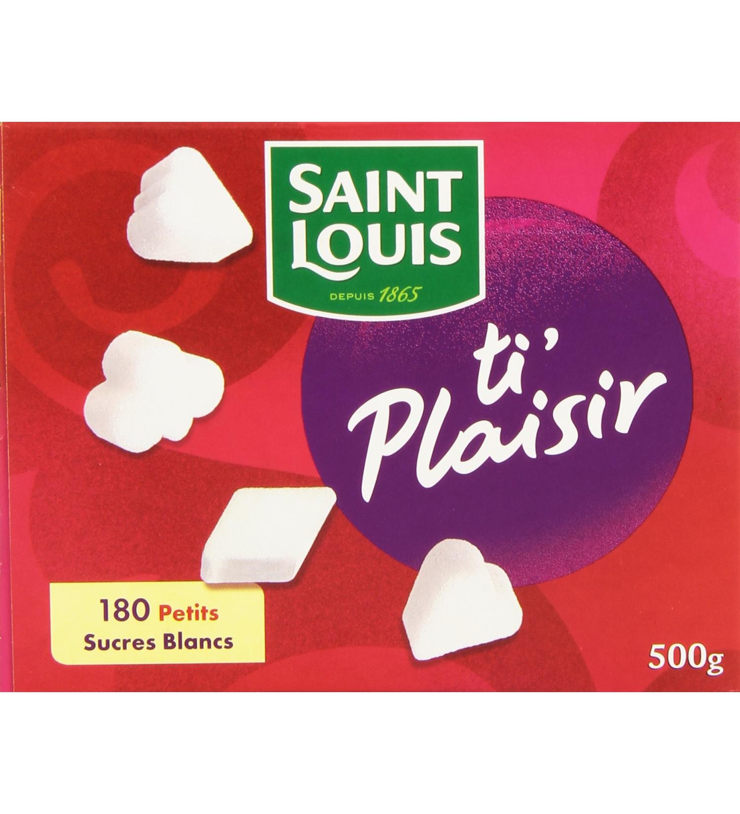 Saint Louis Ti'Plaisir Sugar Pieces 180 Sugars Pack 500 g - Buy Online on GoSupps.com