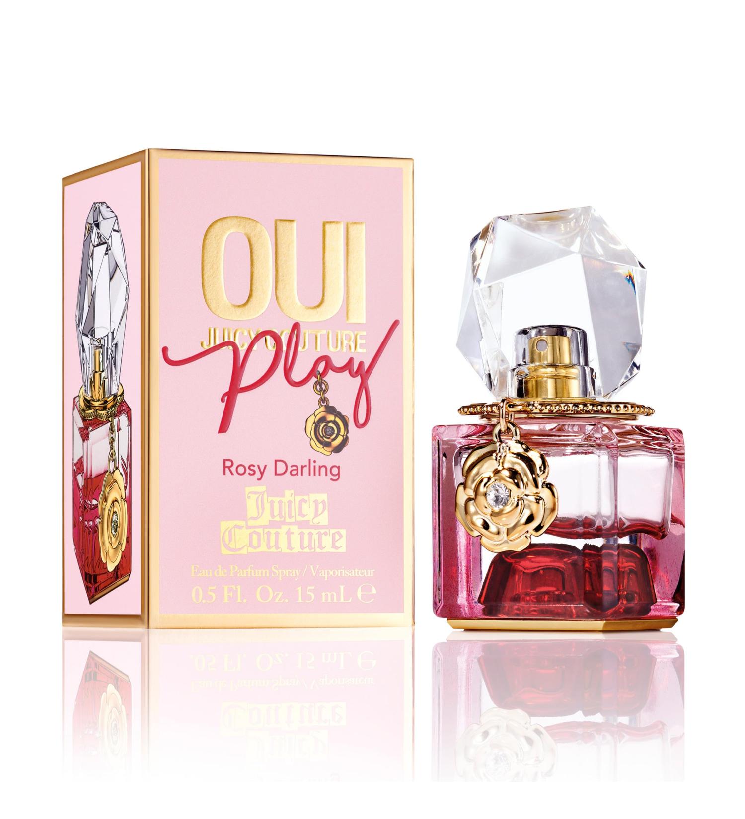 Juicy Couture Oui Play Eau De Parfum Perfume for Women Rosy Darling 0.5 Fl Oz - Buy Online on GoSupps.com