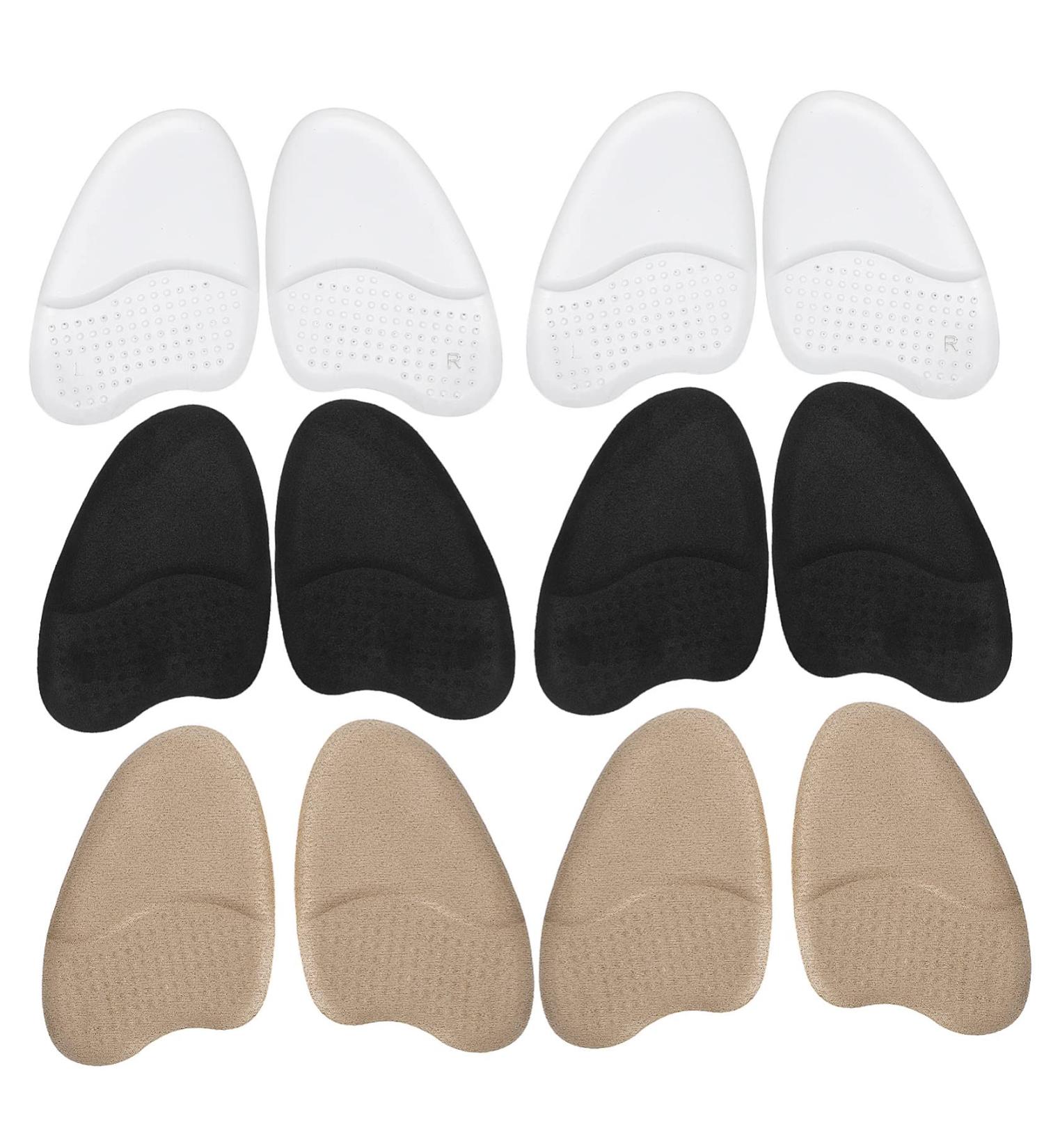 Meta Title: "FOMIYES 6 Pairs Metatarsal Foot Pads - Comfort Forefoot Cushion Inserts for Women | High Heel & Sole Support - Buy Online on GoSupps.com