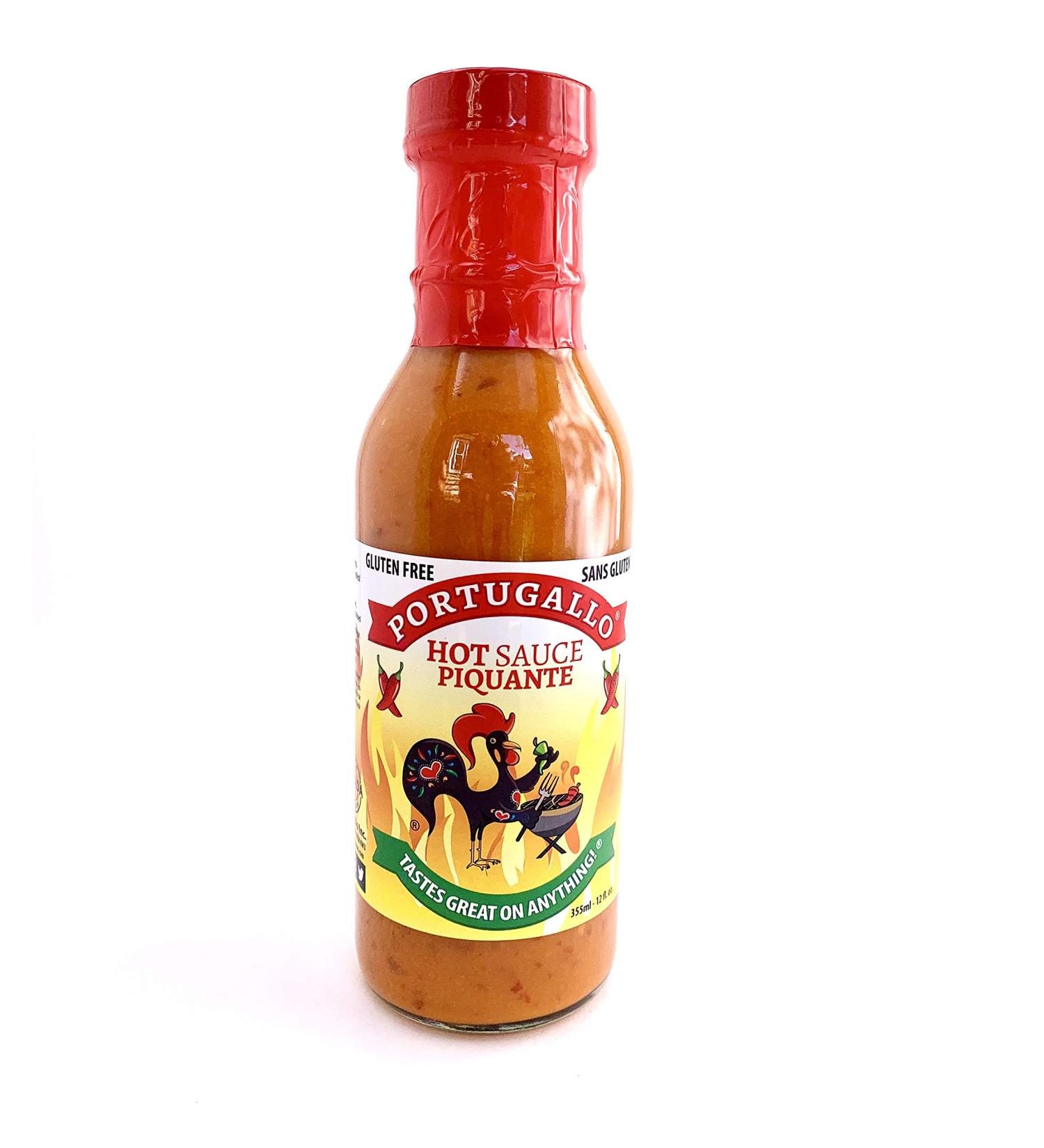 Portugallo Hot Sauce Piquante Gluten Free Sans Gluten Portuguese Sauce - Buy Online on GoSupps.com