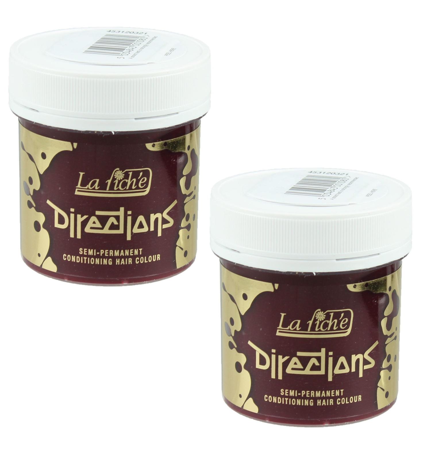 Directions Set of 2 hair dyes PILLARBOX RED