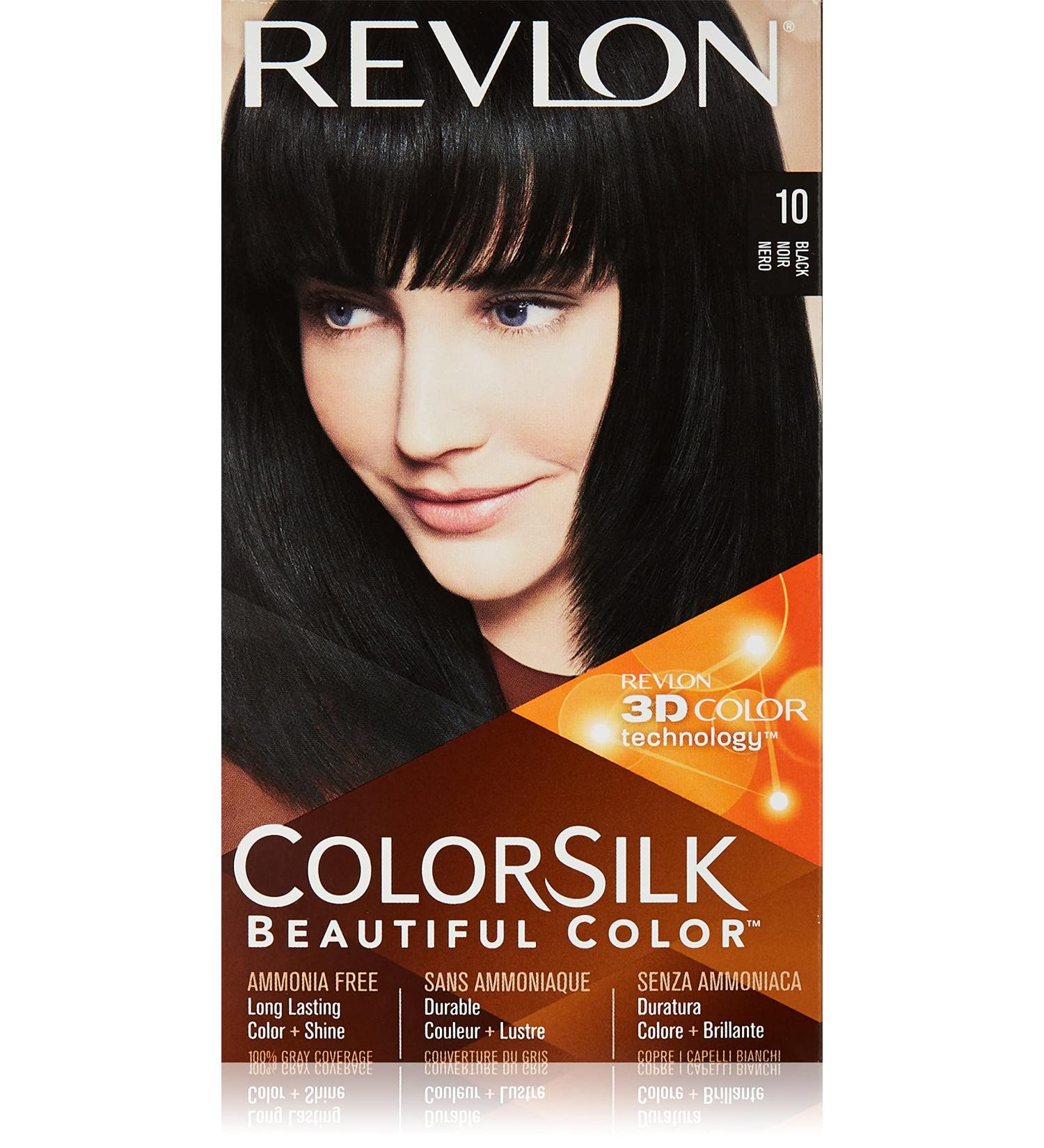 Shop COLORSILK #10 Black Hair Color - Vibrant Long-Lasting Results | International Shipping Available - Buy Online on GoSupps.com