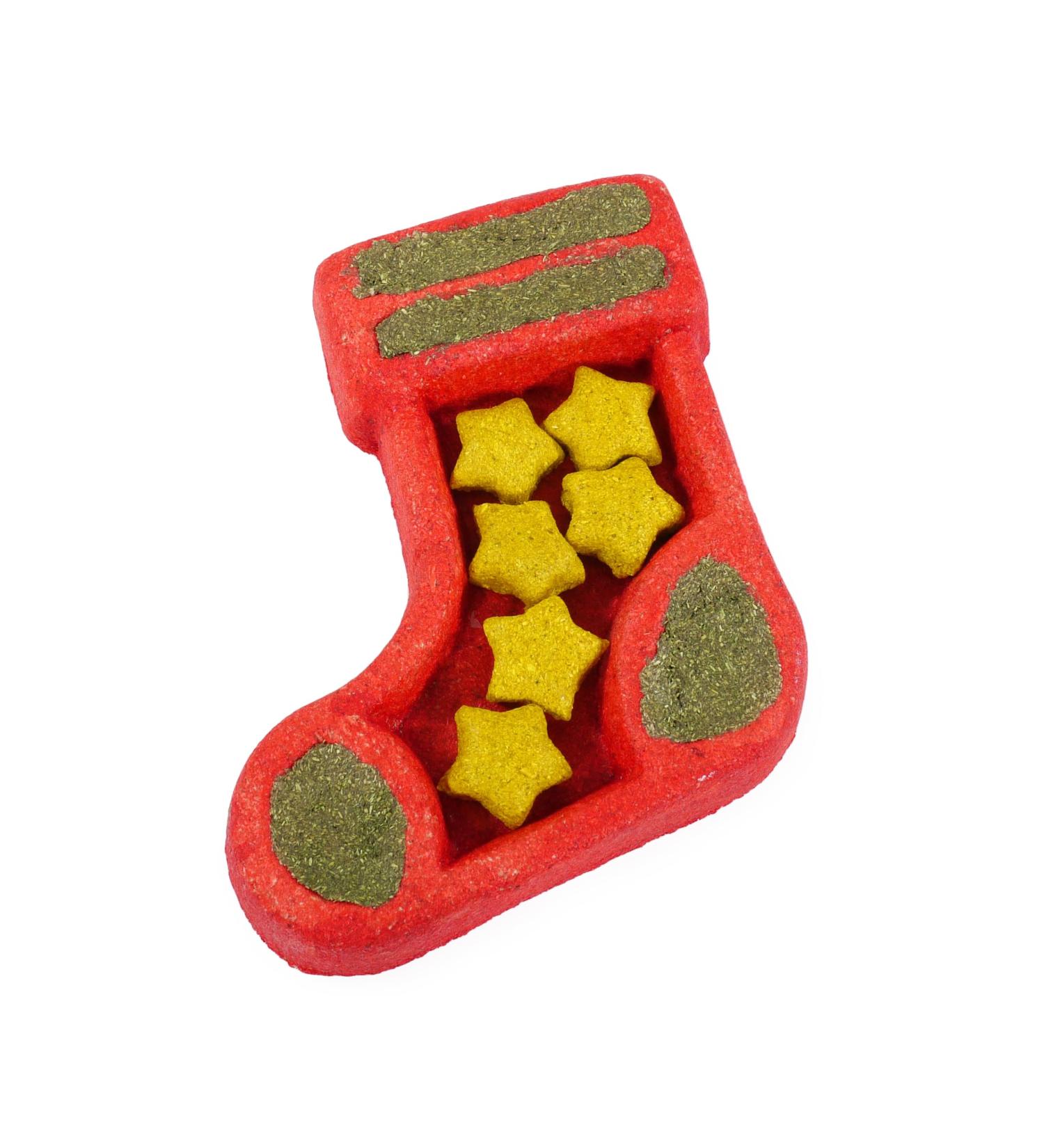 Cupid & Comet Rosewood Cupid & Comet Christmas Puzzle Stocking Gnaw Treat for Small Animals - Buy Online on GoSupps.com