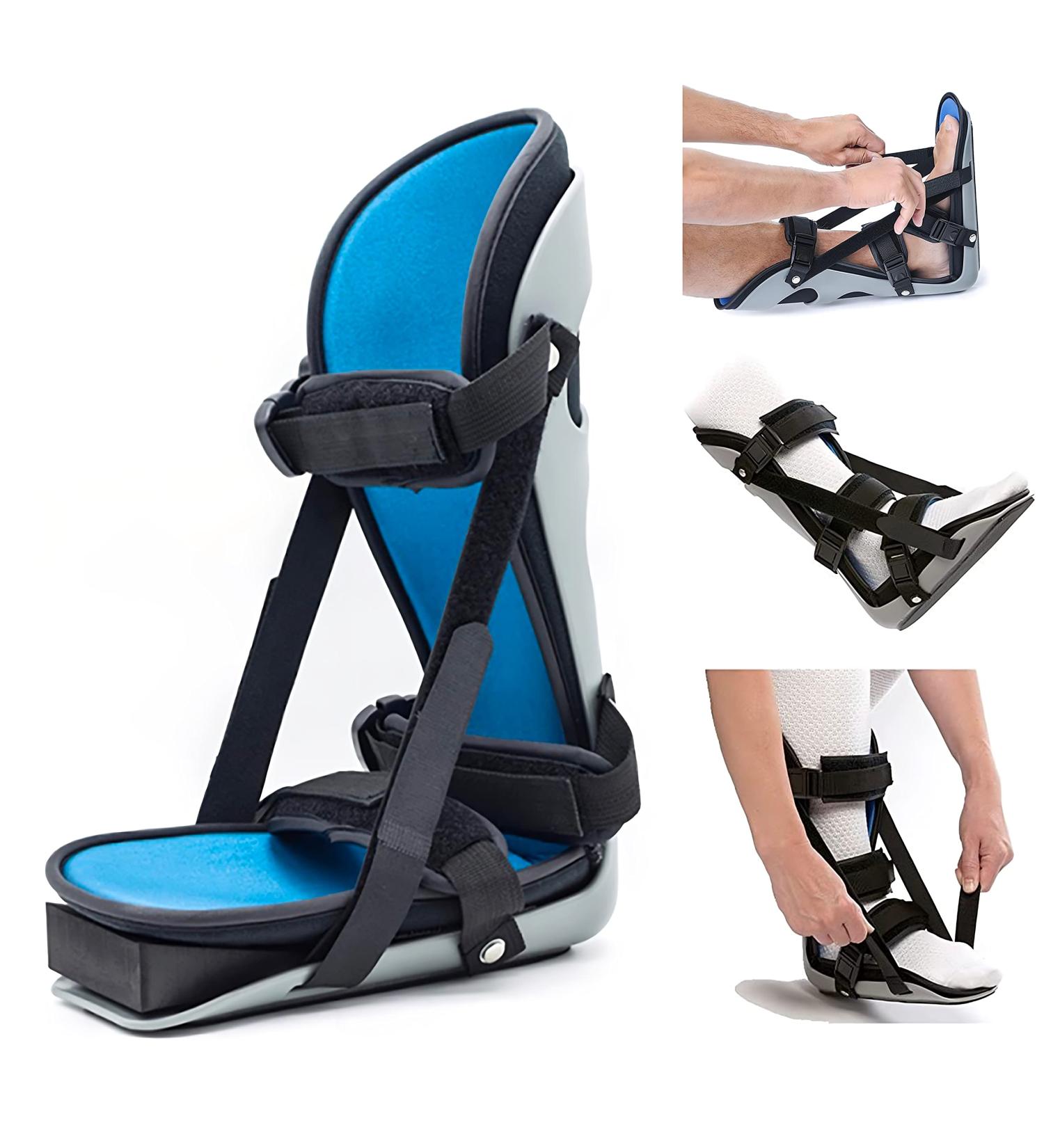 BODYTONIX Plantar Fasciitis Night Splint | Achilles Pain Relief Foot Brace | Small Size - Up to 4 | Arch & Heel Pain Support - Buy Online on GoSupps.com