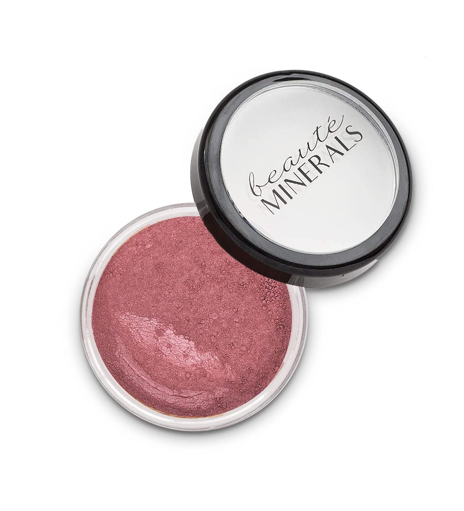 Beaut Minerals Mineral Blush Powder: Gluten-Free Pressed Powder for Natural Contouring and Highlighting | Bold Berry Shade for Glowing Skin - Buy Online on GoSupps.com