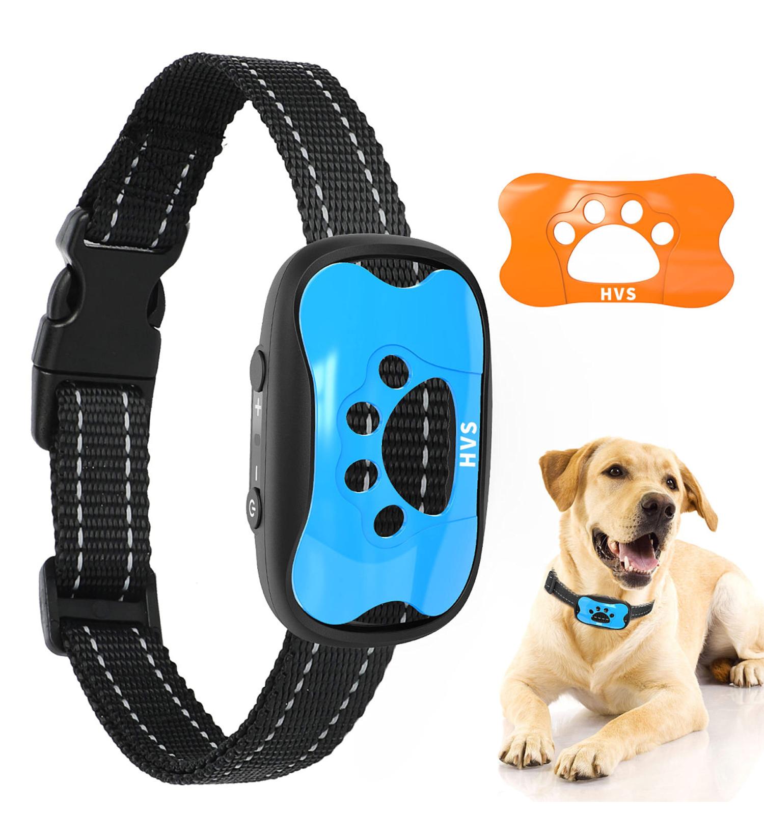 HVS Anti Barking Dog Collar - Beep Sound & Vibration Training Device for All Breeds - Buy Online on GoSupps.com