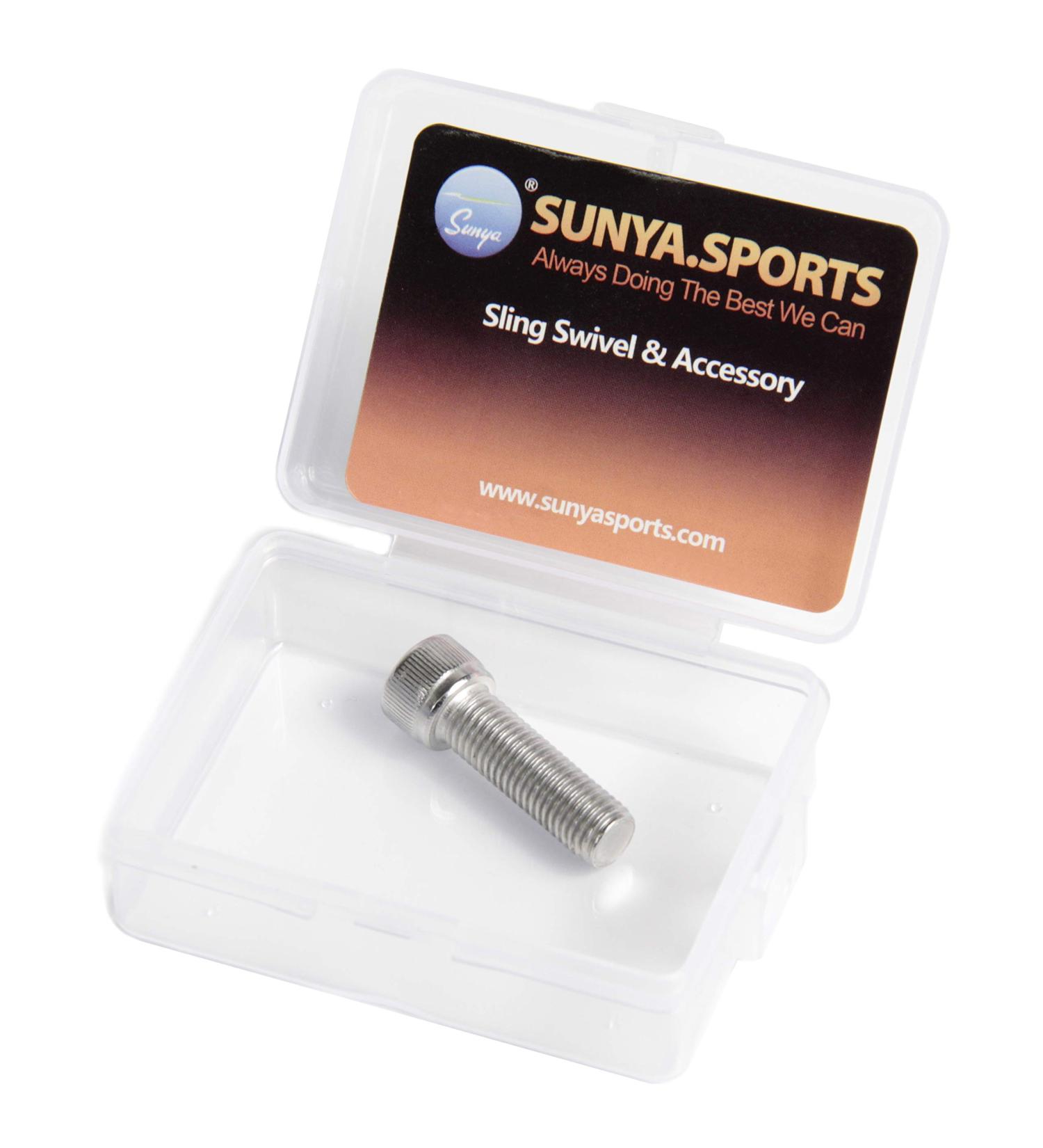 SUNYA Bow Wrist Sling Mounting Bolt 5/16-24x1 Stainless with 1 Thread Length - Box Package - Buy Online on GoSupps.com