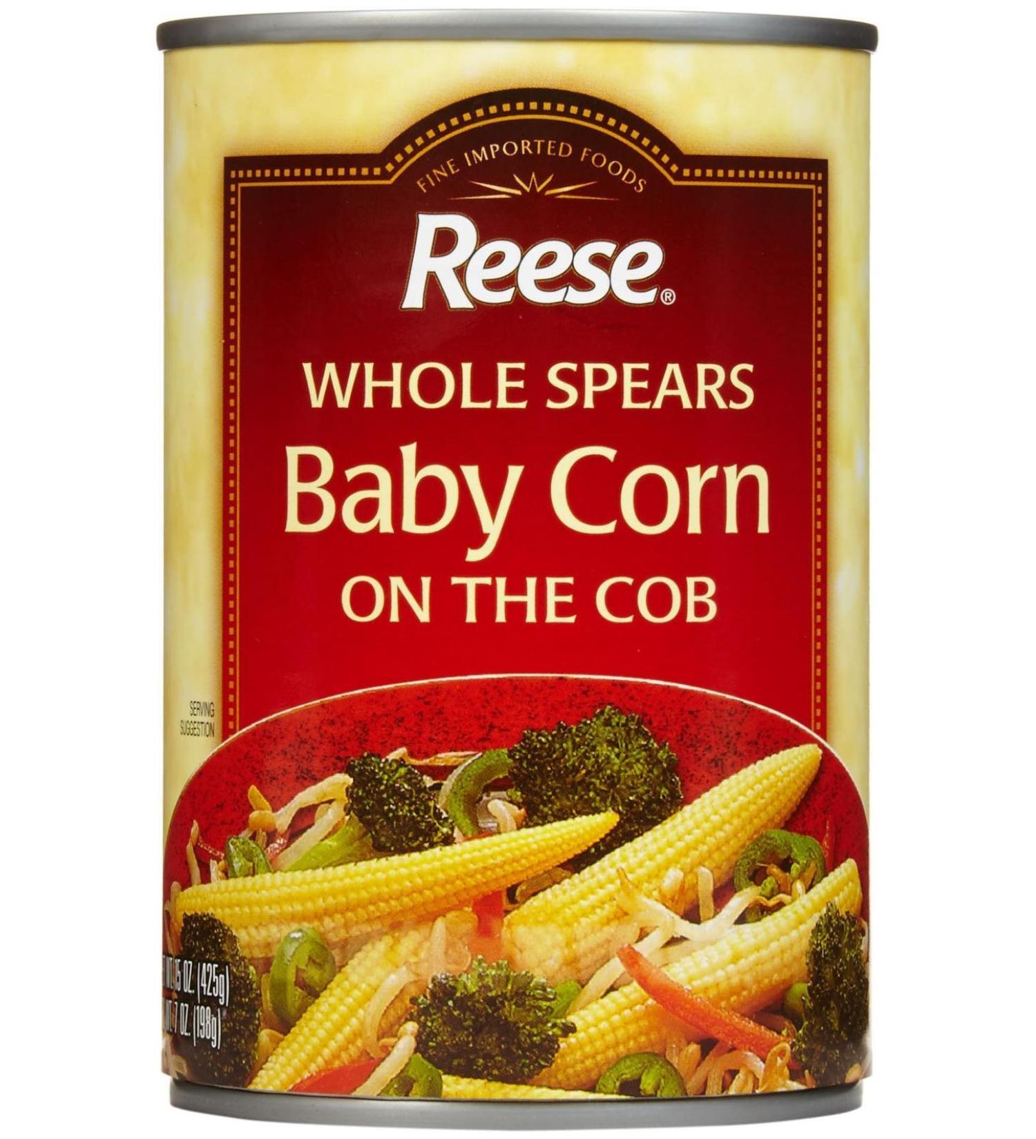 Reese Baby Corn/Tin - 15 Ounces