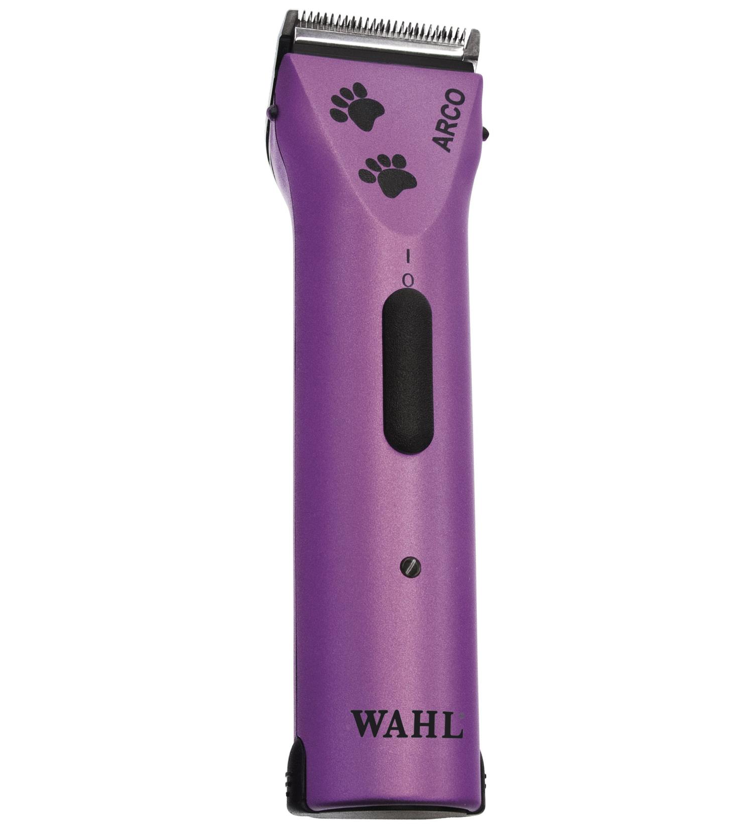 Wahl Canada Arco Purple with Paws Professional Clipper With Continuous Cordless Operation Astonishing Cutting Power Exceptionally Light-Weight and Quiet with 5 Position Adjustable Blade Cool Running Blades and Cool Bodied Clipper Resist s Rust and Corrosi - Buy Online on GoSupps.com