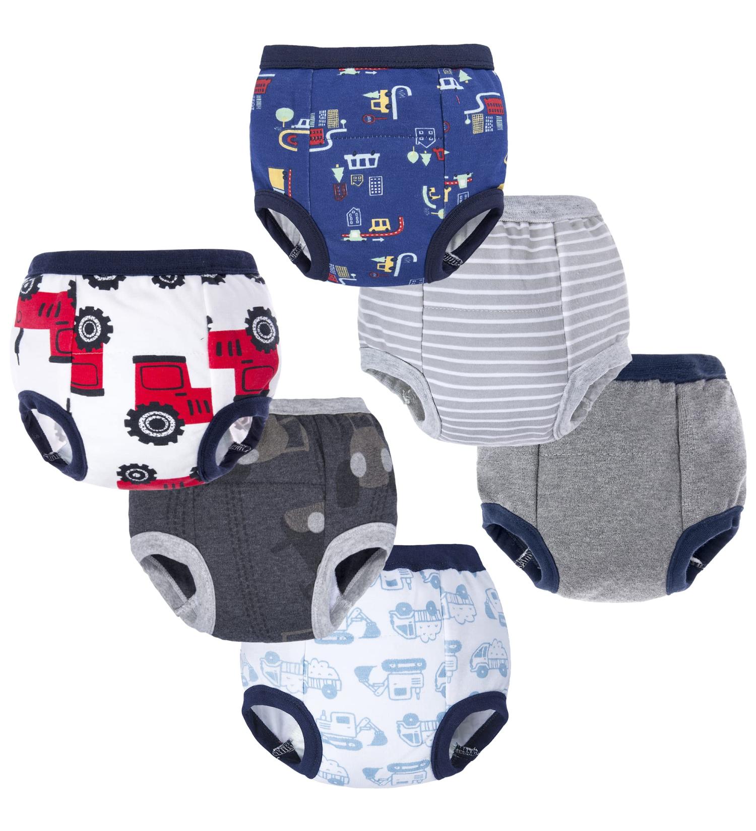 Big Elephant Unisex Toddler Potty Training Pants Underwear Car Club - 6 Pack 3T - Buy Online on GoSupps.com
