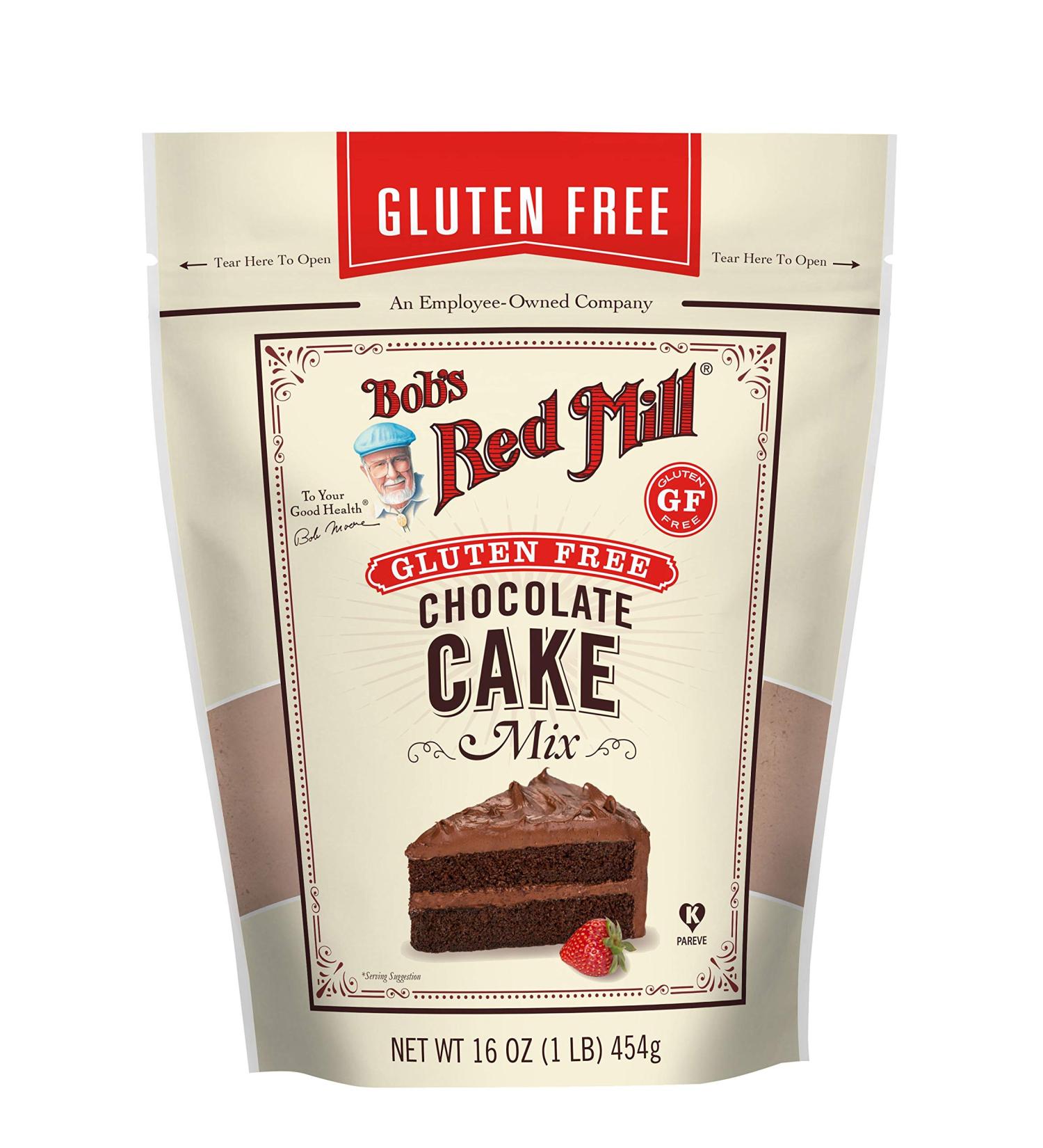 Bob's Red Mill Gluten Free Chocolate Cake Mix, 16 Oz 1 Pound (Pack of 1)