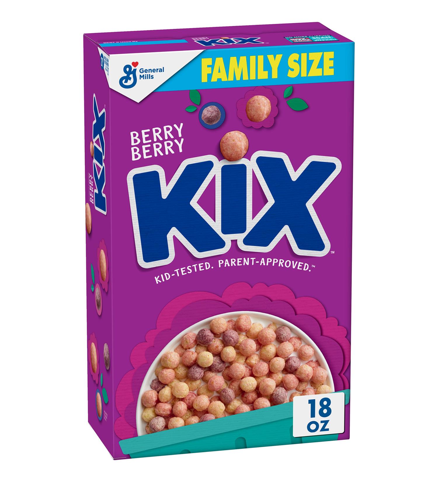 Berry Berry Kix Whole Grain Breakfast Cereal 18 oz - Nutritious and Delicious - Buy Online on GoSupps.com