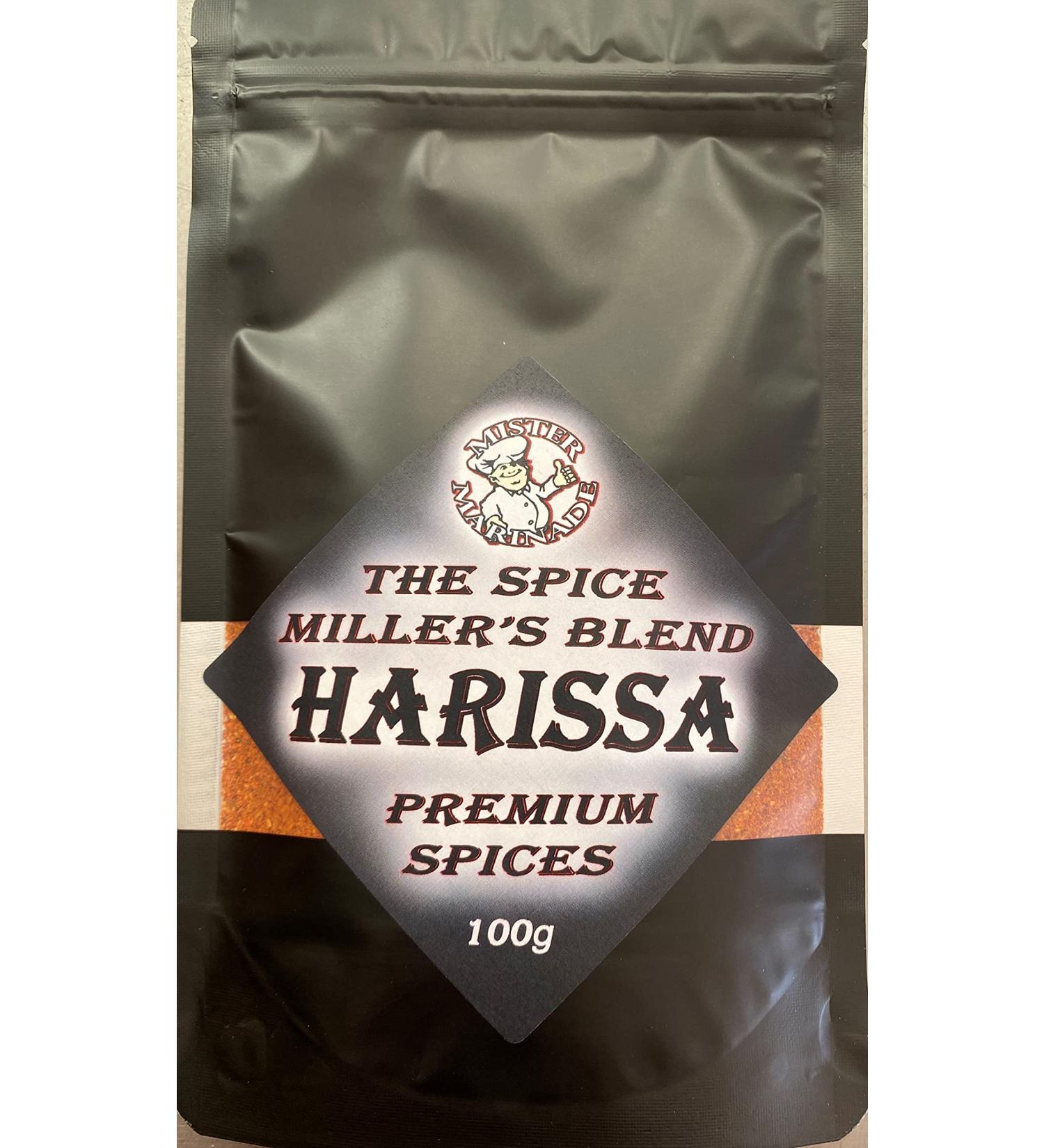 Spice Miller's Blend Harissa 100g - Premium Artisan Spice Mix - Syn Free & Low Syn Seasoning - Buy Online on GoSupps.com