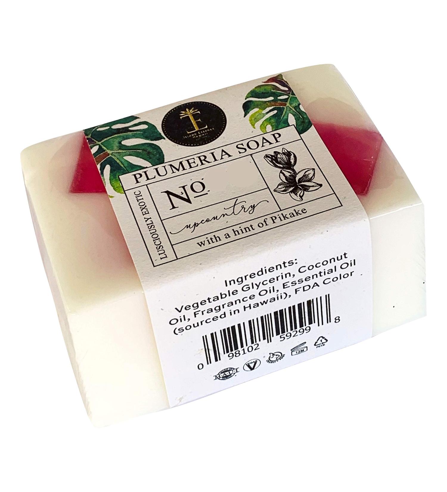 Maui Organics Hawaiian Bath and Body Confetti Soap (Plumeria Passions)