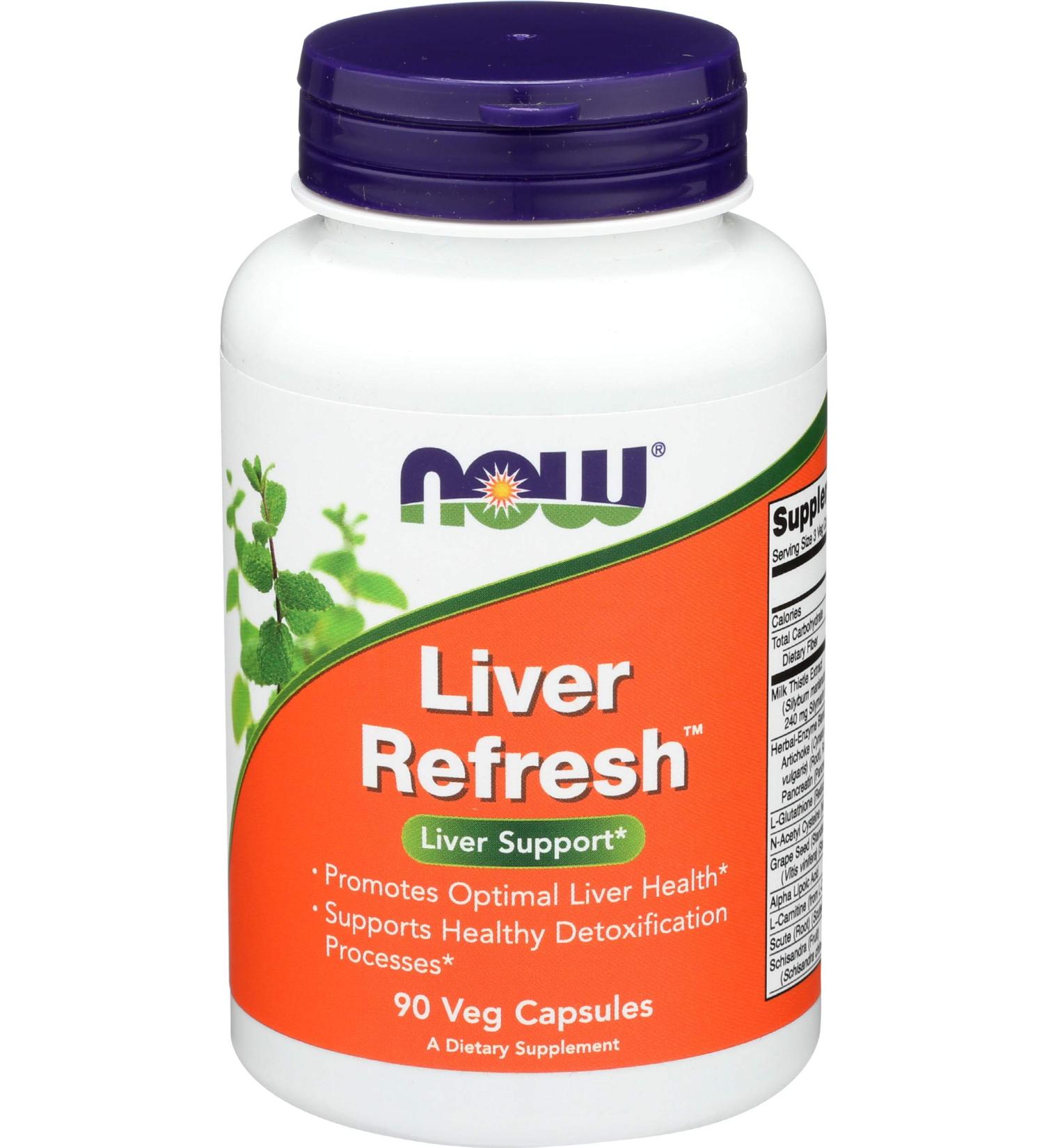 Liver Refresh 90 Capsules x 2 - Liver Detox & Support Supplement - Buy Online on GoSupps.com