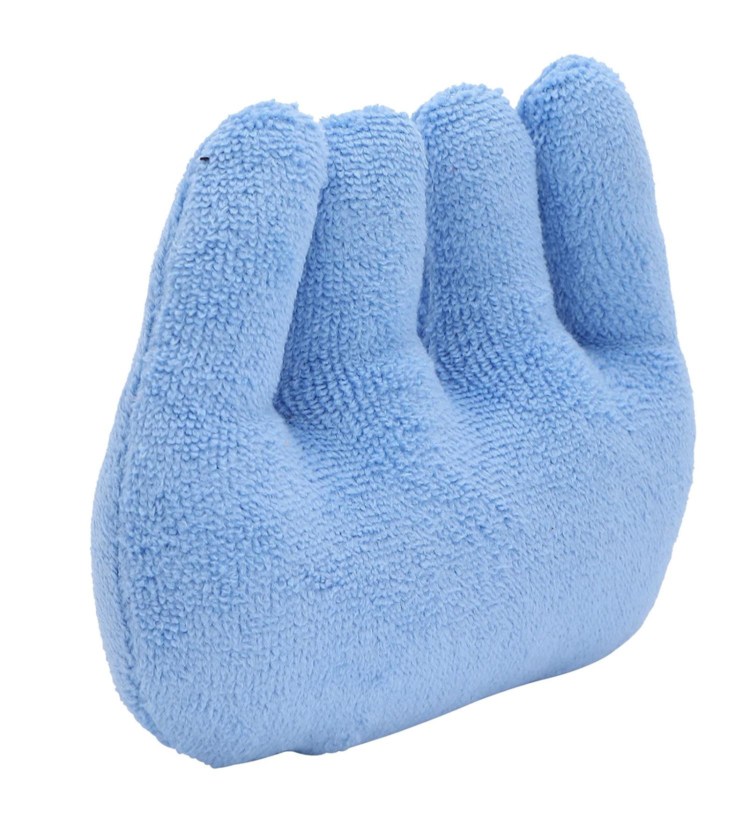 Hand Contracture Cushion - Soft Absorbent Finger Separators for Rehabilitation | Comfortable Hand Training (Blue - Buy Online on GoSupps.com