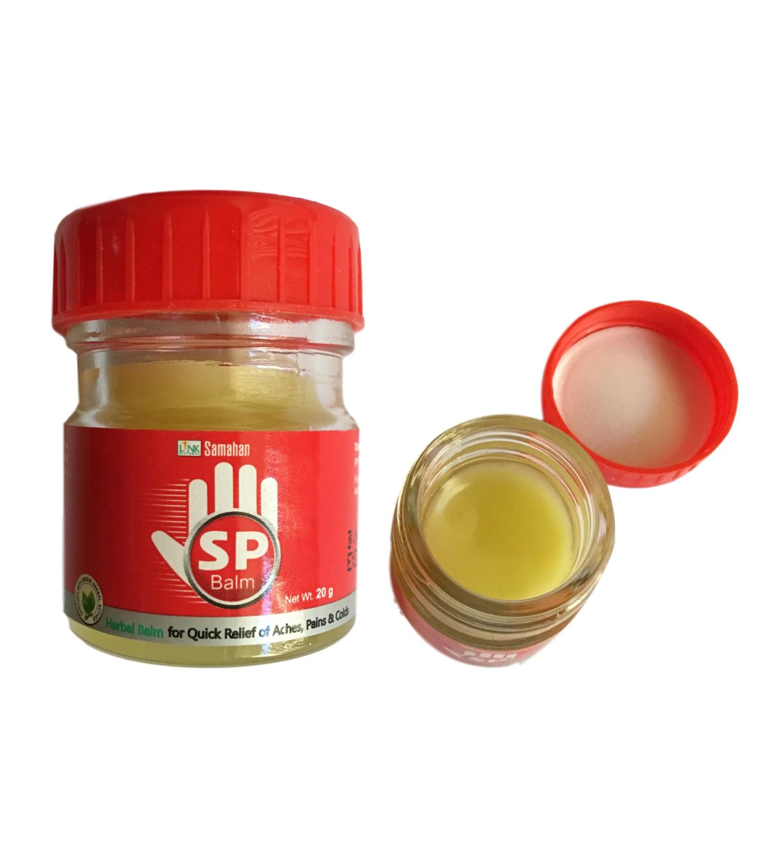 Samahan Herbal Balm - Natural Relief for Aches Cramps Joint & Muscle Pains - 2 Count - Buy Online on GoSupps.com