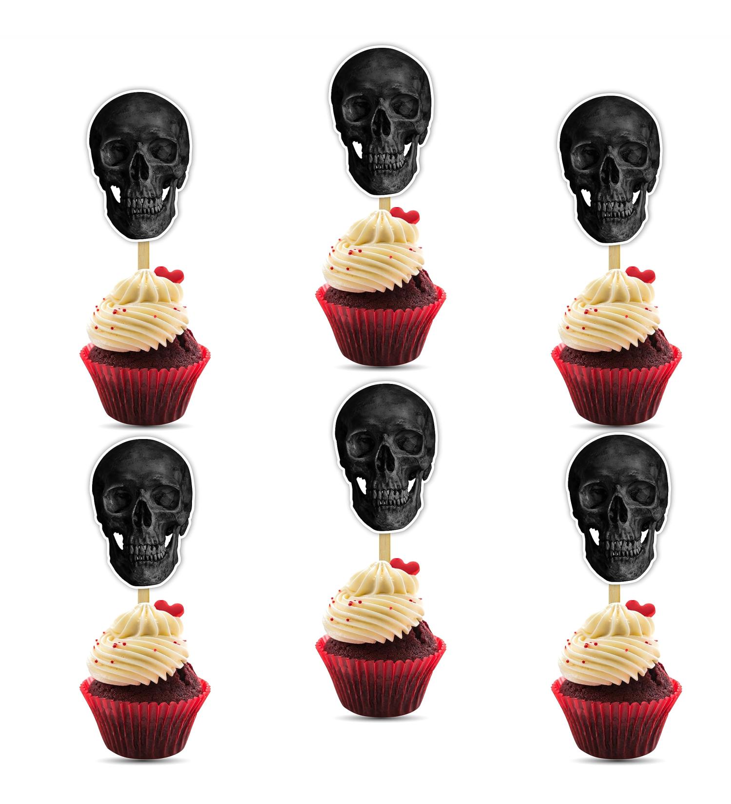 Seyal Skul Cupcake Topper - Buy Online on GoSupps.com