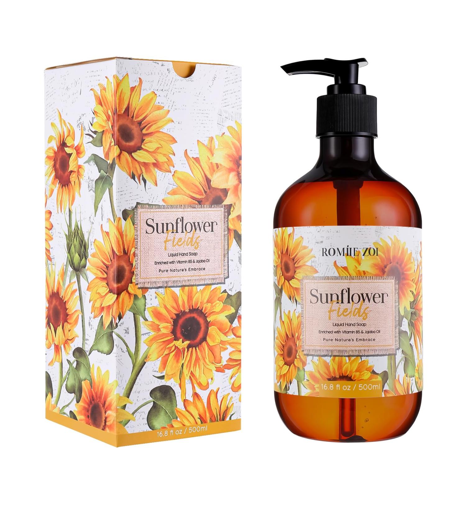 Buy Nature s Embrace Liquid Hand Soap - Sunflower Fields 500 ML | International Shipping Available - Buy Online on GoSupps.com