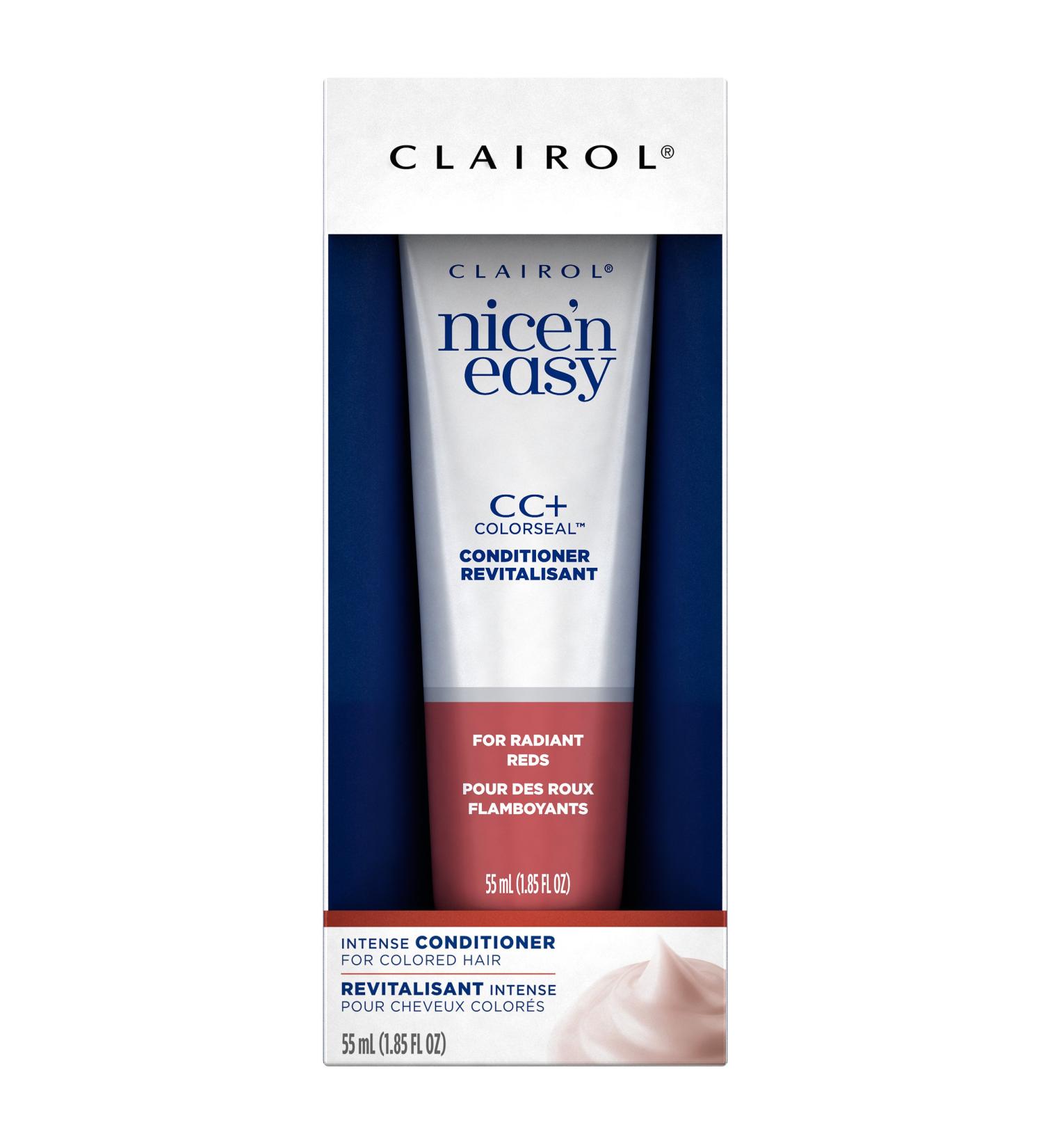 Clairol Nice 'N Easy CC Plus Color Seal Conditioner Radiant Reds 1.85 Fluid Ounce