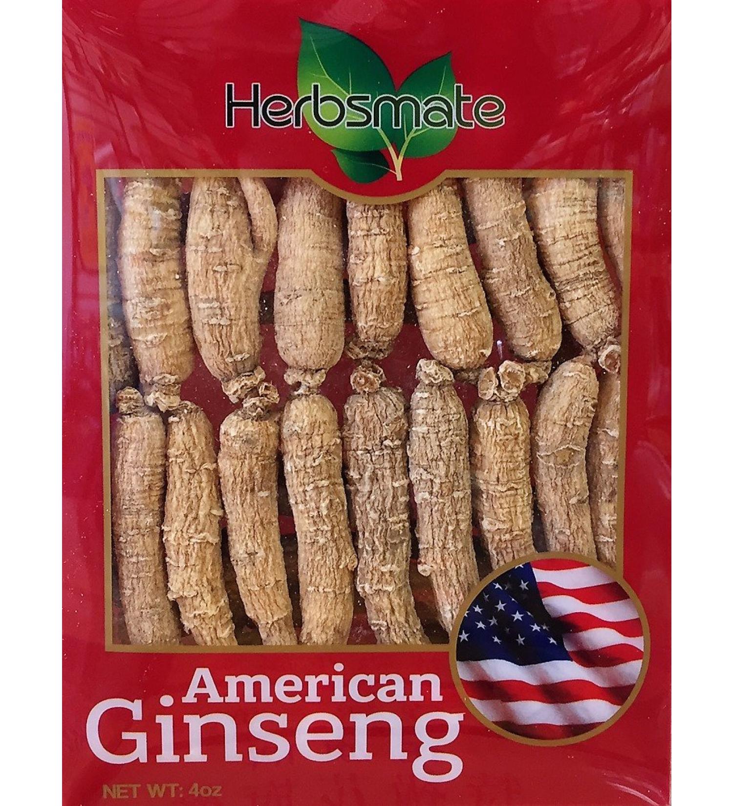 Hand-Selected A Grade American Ginseng Small Thin-Short Size (4 Oz. Box) 4 Ounce (Pack of 1) - Buy Online on GoSupps.com