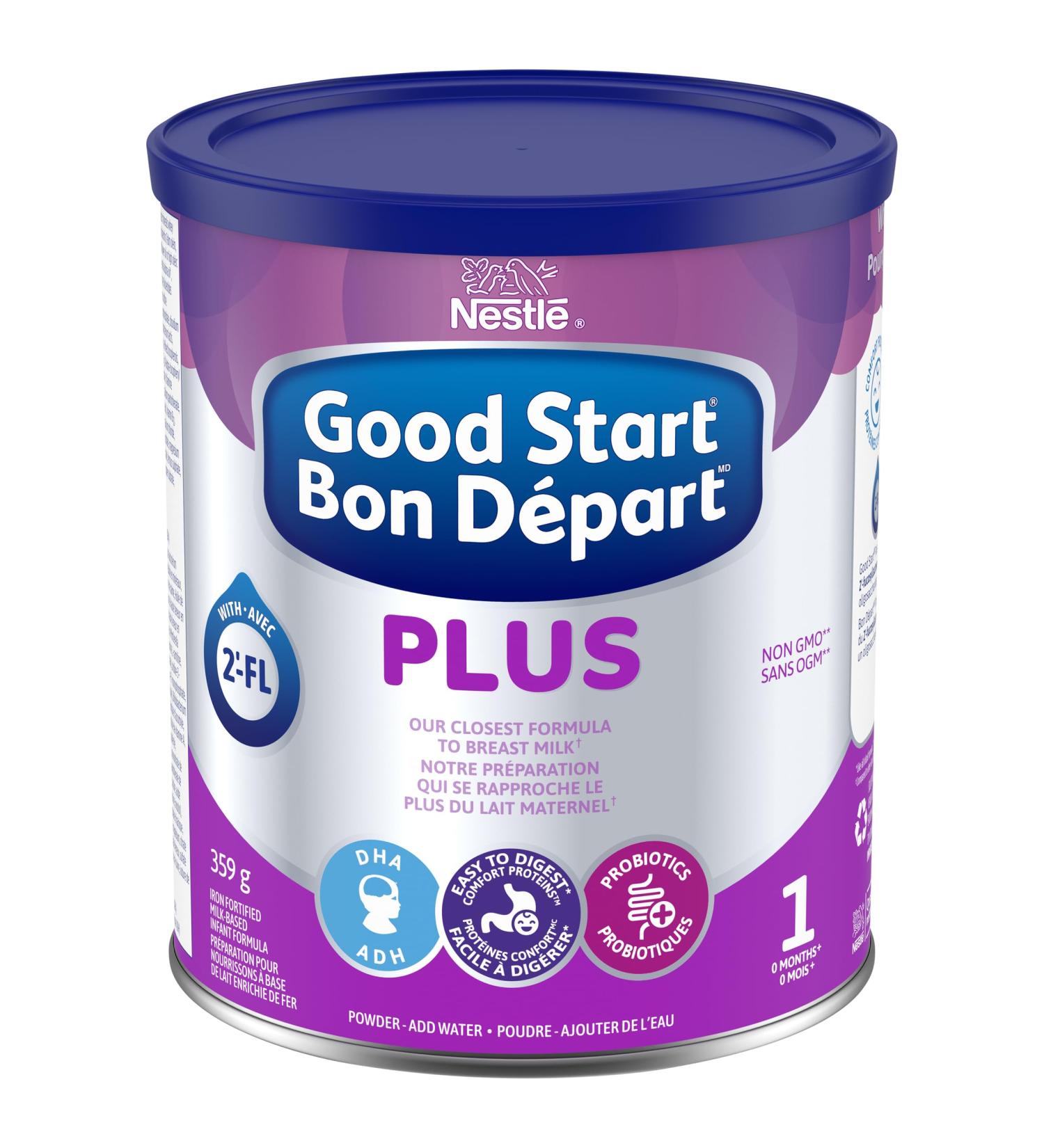 GOOD START PLUS 1 Powder Baby Formula Easy to Digest Contains DHA For Brain & Eye Development Probiotics and 2'-FL 359g - Buy Online on GoSupps.com