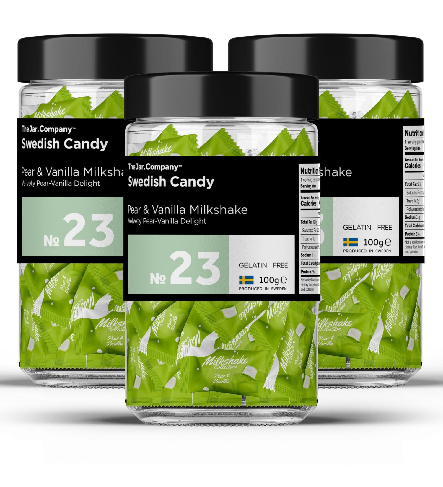 TheJar.Company - Swedish Candy - 23 - Pear & Vanilla Milkshake