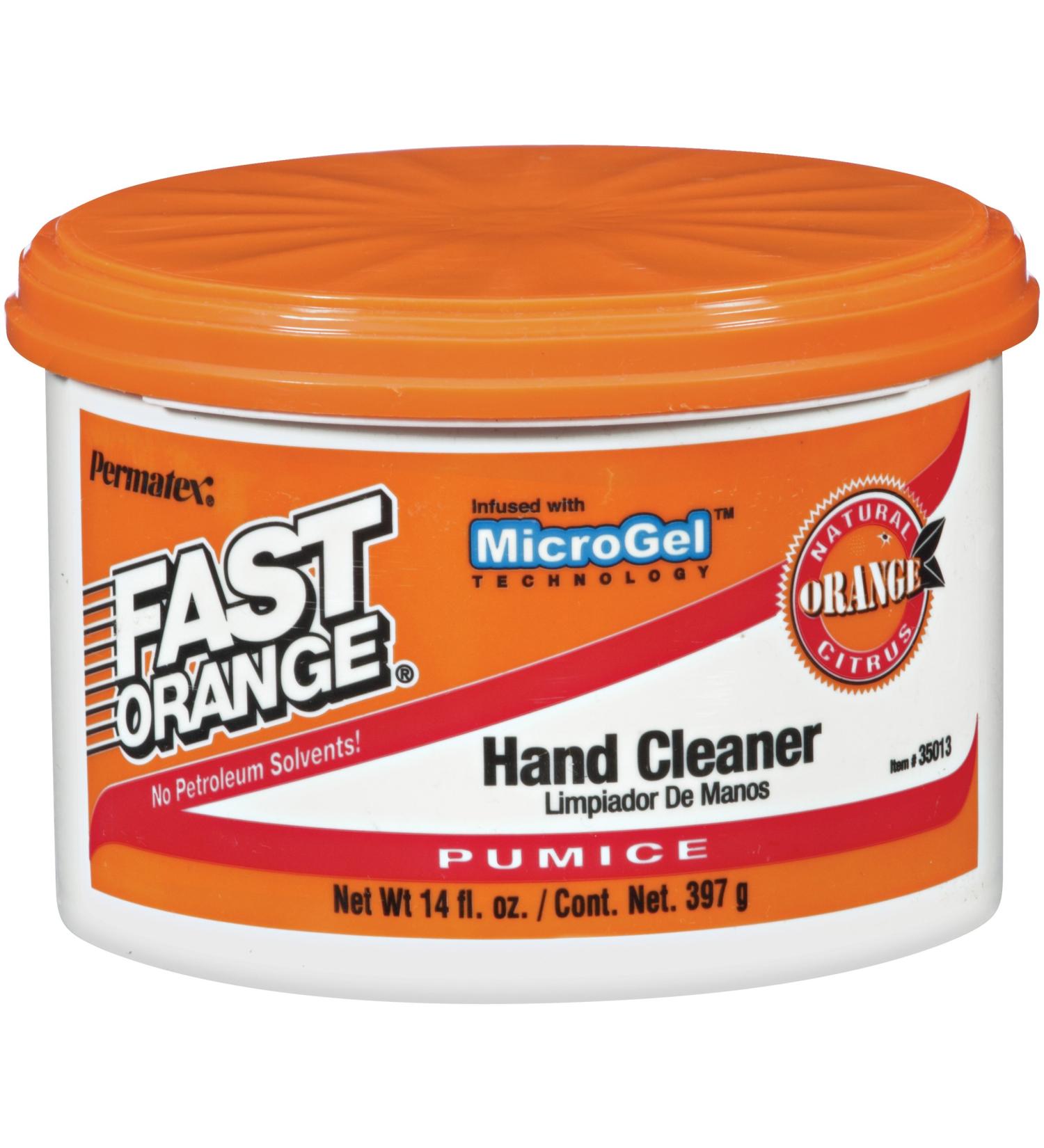 Permatex Fast Orange Pumice Cream Hand Cleaner 14 oz. - Pack of 1 - Buy Online on GoSupps.com