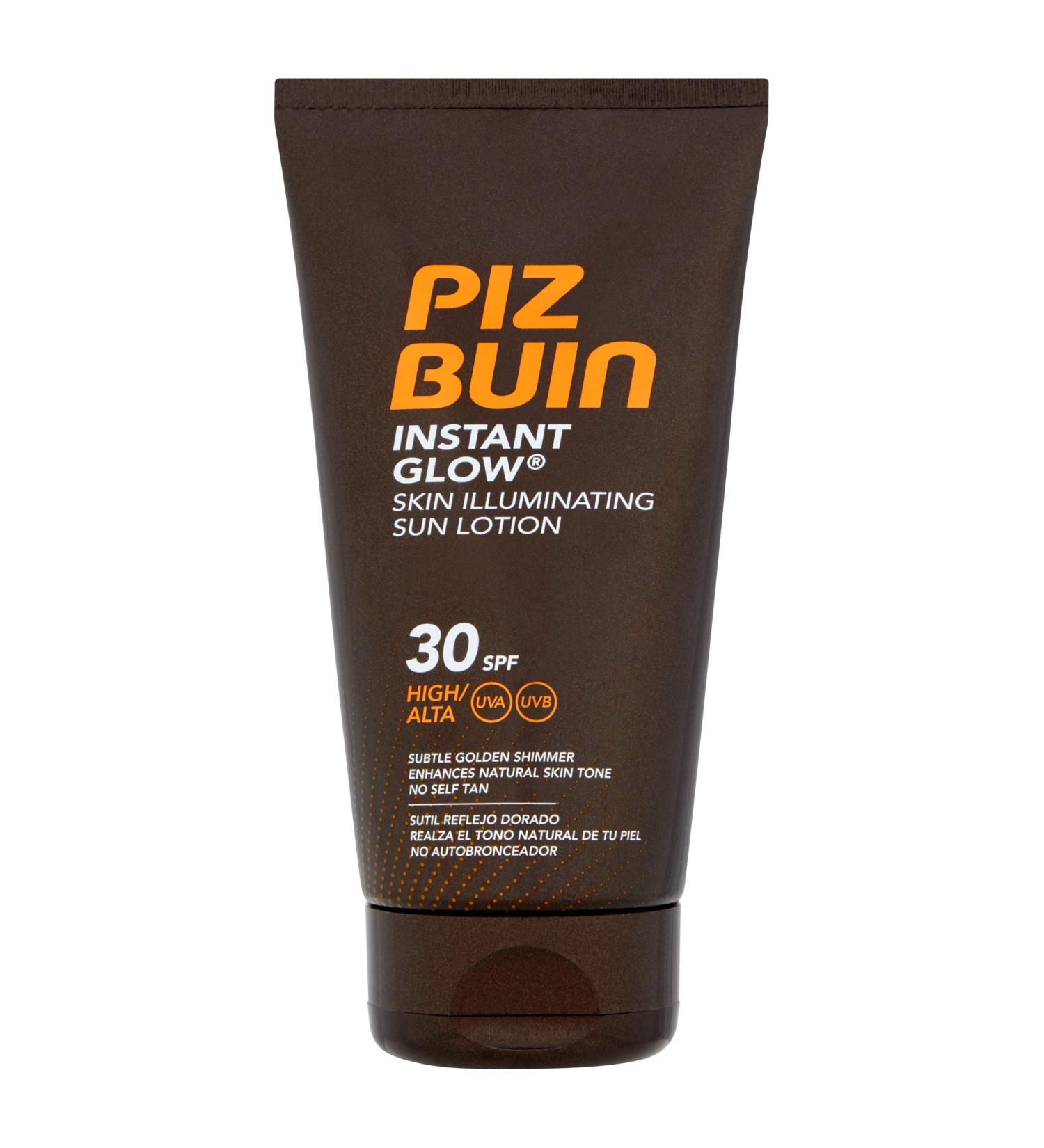 Buy Piz Buin Instant Glow Solar Lotion SPF 30 - 150ml | Best International Shipping - Buy Online on GoSupps.com
