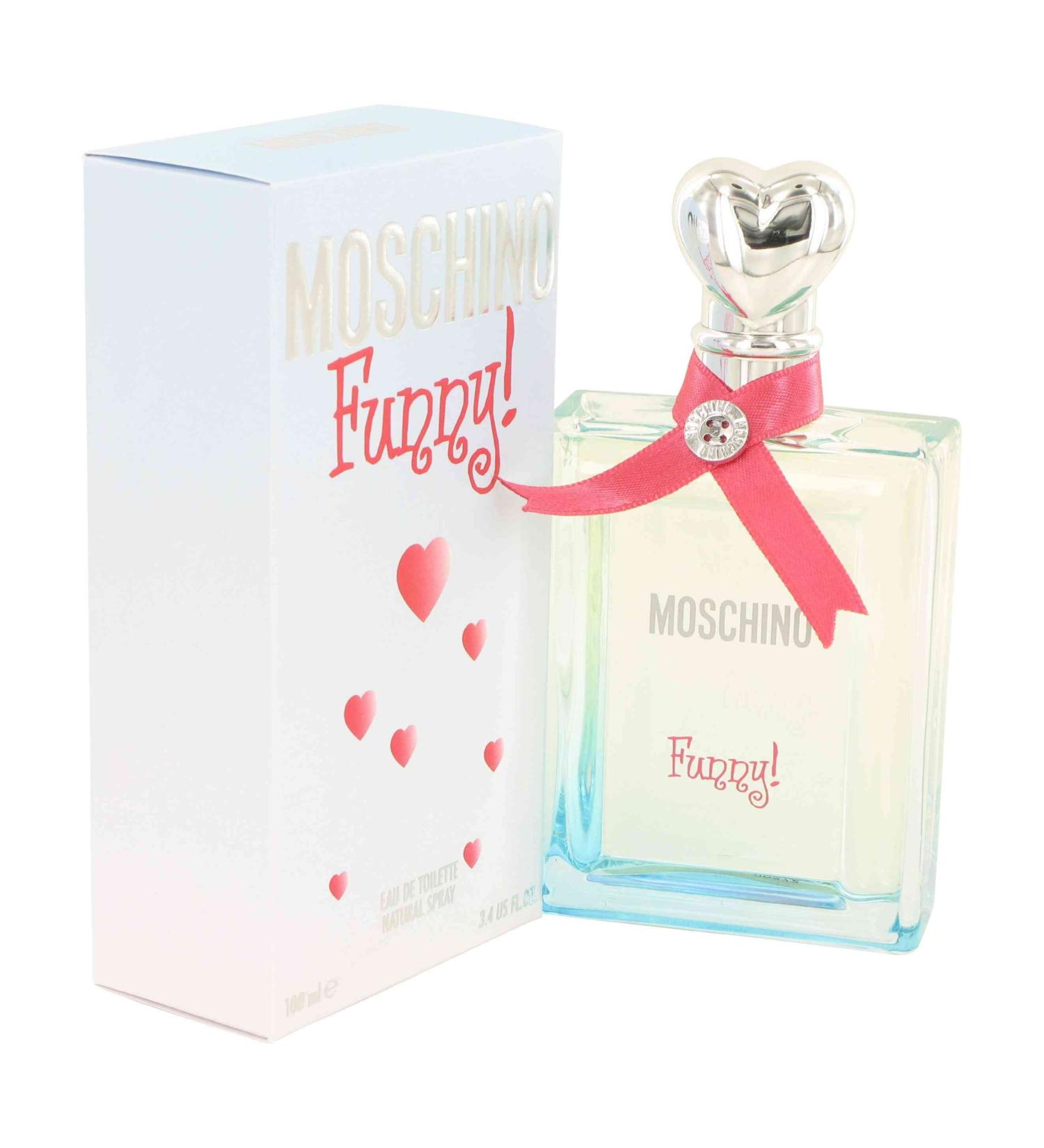 Moschino Funny By MOSCHINO FOR WOMEN 3.4 oz Eau De Toilette Spray fruity floral 16 Ounce (Pack of 1)