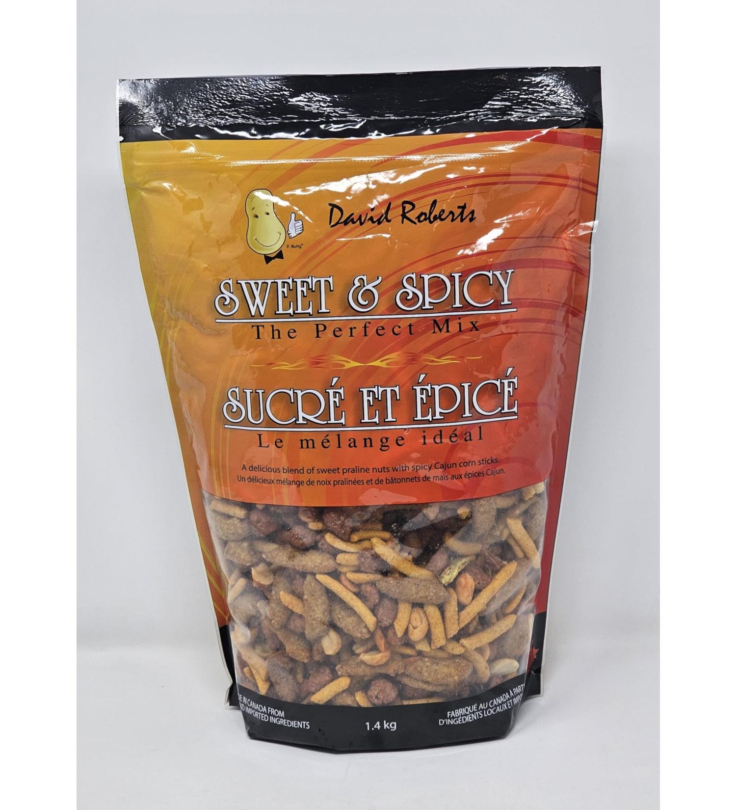 DAVID ROBERTS SWEET AND SPICY MIX 1.4KG - Buy Online on GoSupps.com