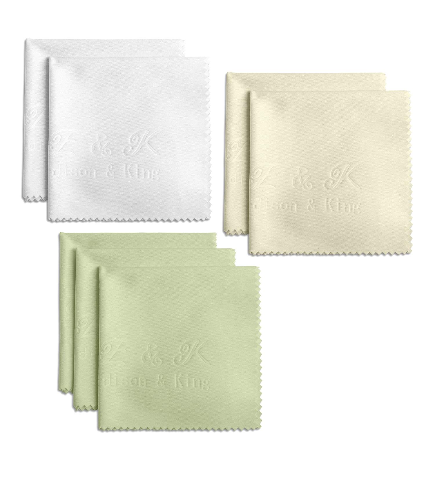 50% Biodegradable Microfiber Glasses Cleaning Cloths - Pack of 7 | Eco-Friendly 20x20 cm - Buy Online on GoSupps.com