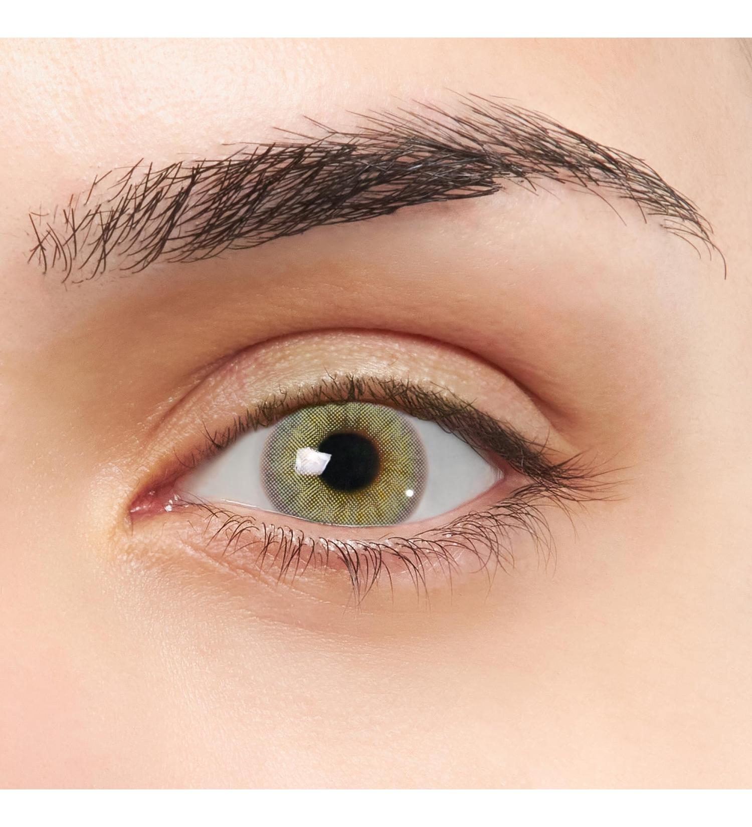 Buy Zircon VIP Greens & Gray Contact Lenses - Natural Design No Prescription Needed Includes Case & Tweezers - International Shipping - Buy Online on GoSupps.com