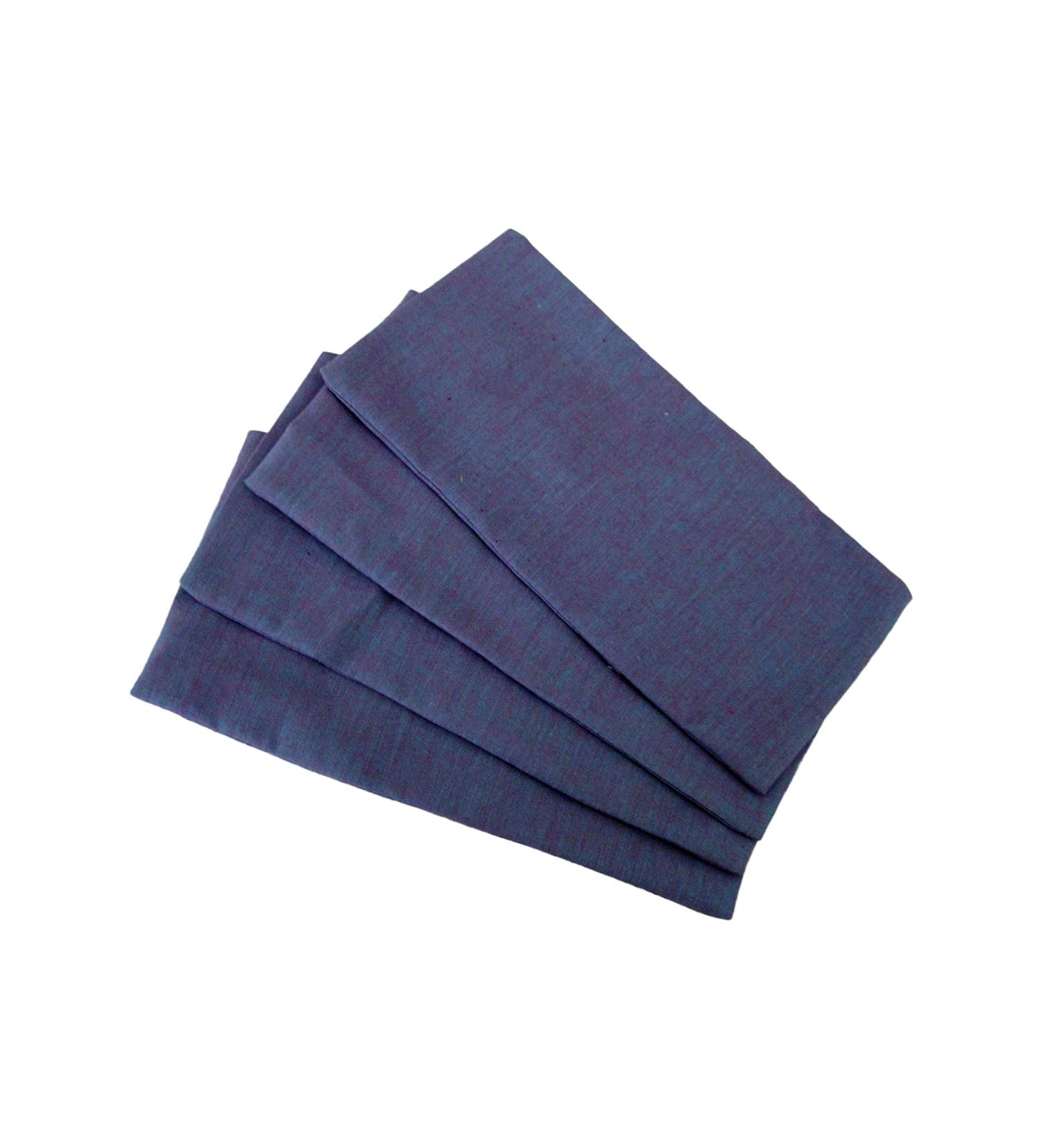Peacegoods Eye Pillow Cover Pack of (4) - Bulk Wholesale Cotton Washable - Fits Most Eye Pillows - Made in USA - Amethyst - Buy Online on GoSupps.com