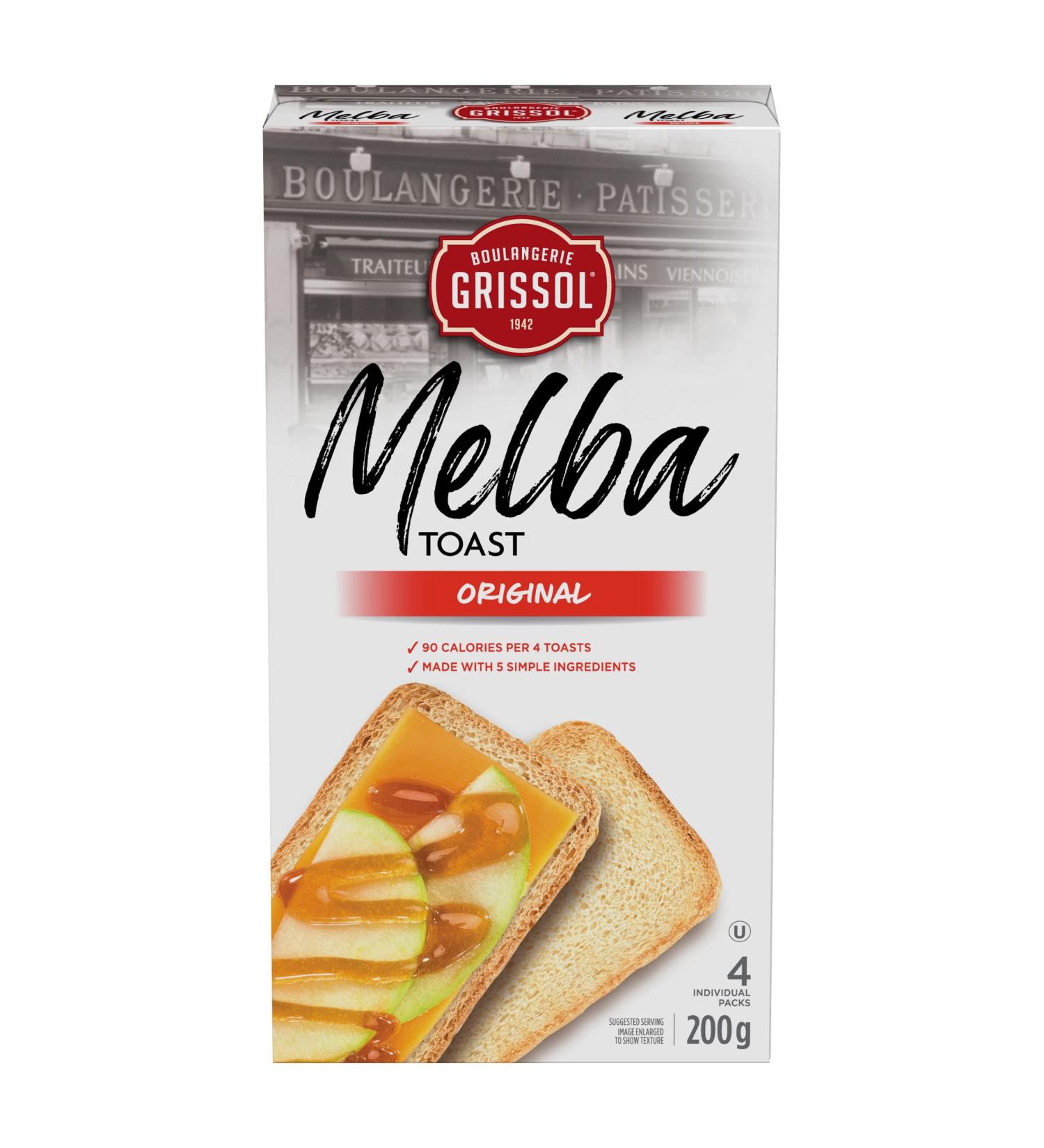 Dare Melba Toast Plain 200g Melba Toast Original 200 g (Pack of 1) - Buy Online on GoSupps.com