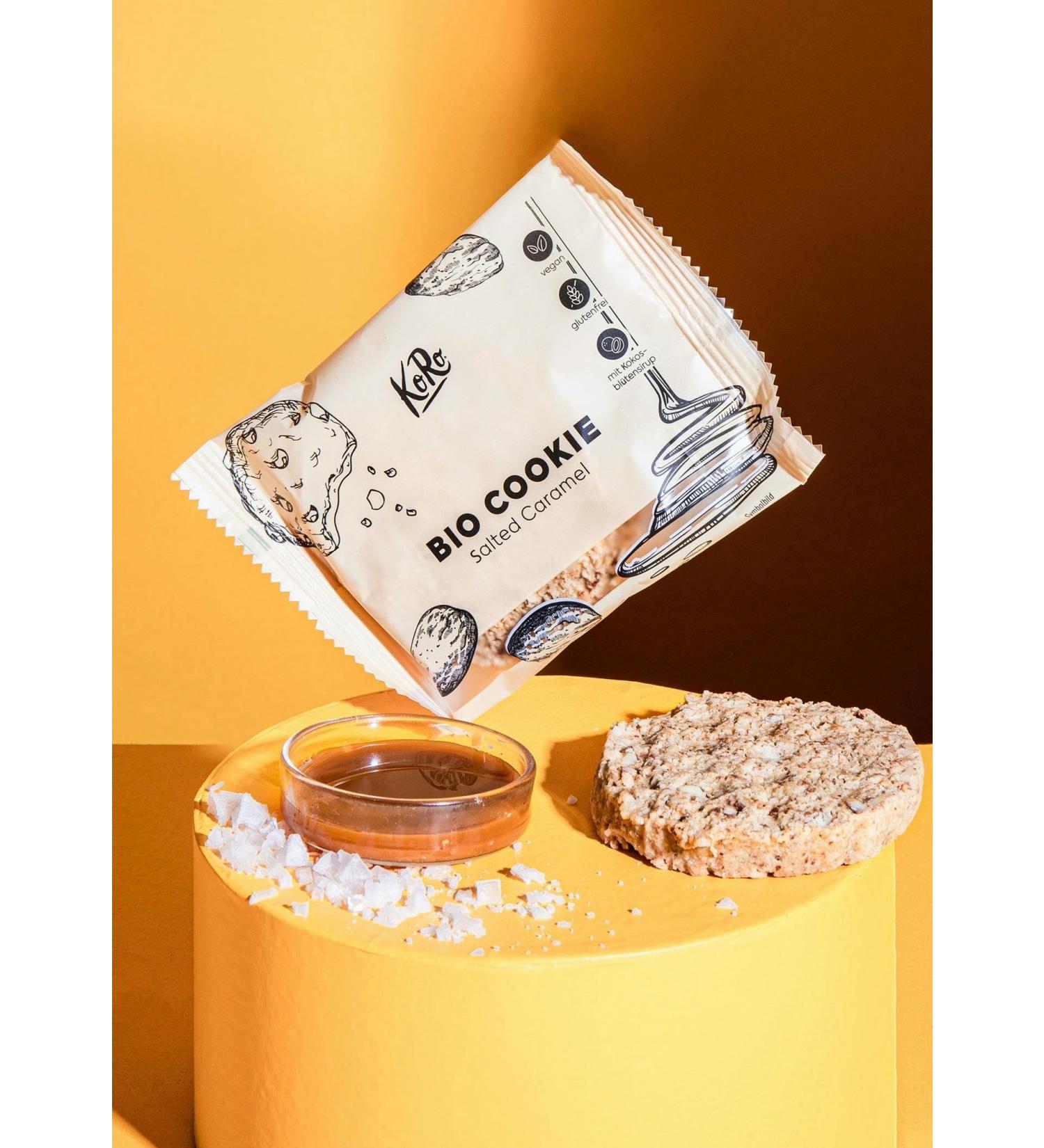 KoRo - Organic Salted Caramel Cookie 50g - Buy Online on GoSupps.com