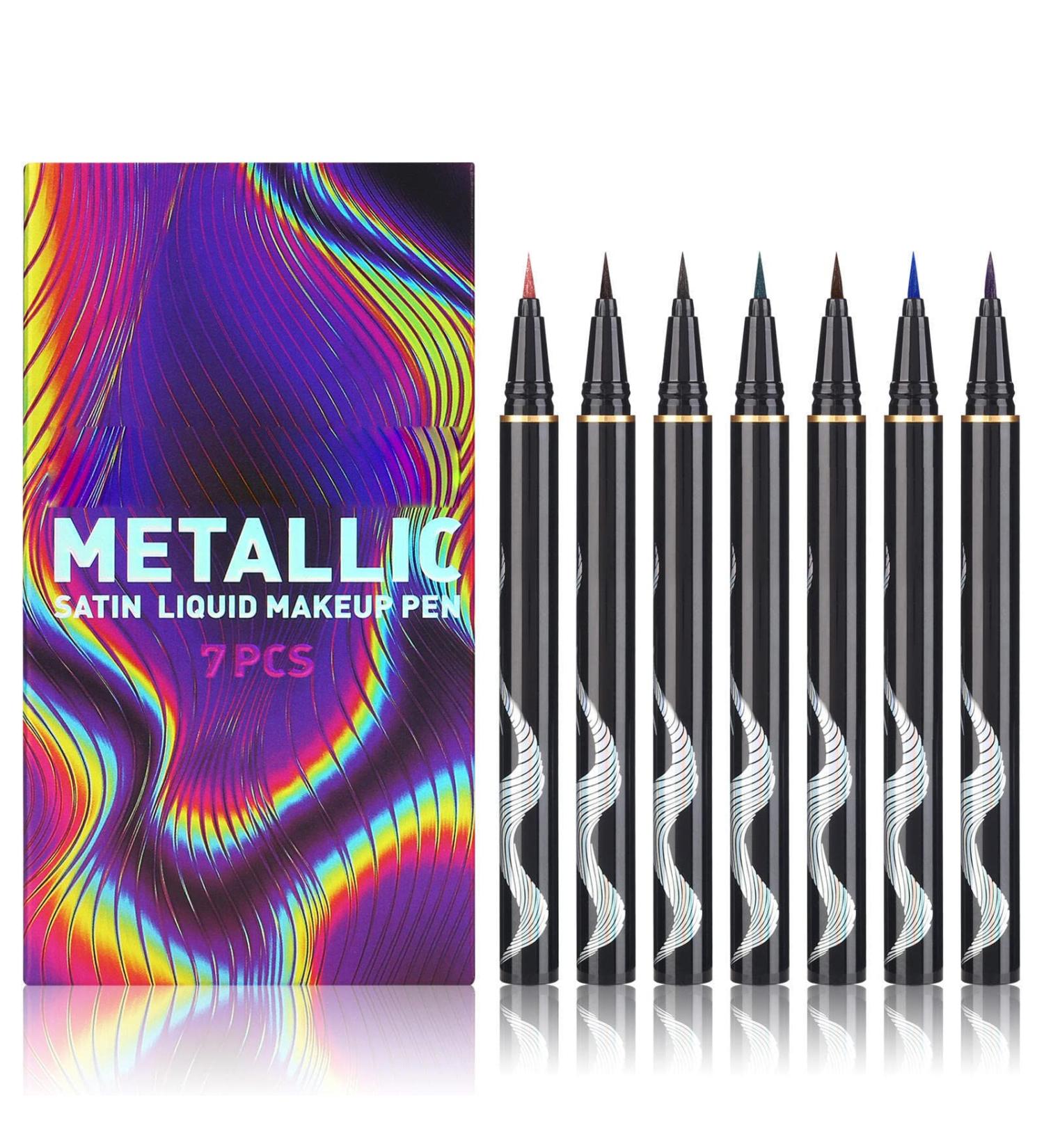 Eyeliner | Eyeliner Shimmer High Pigment Waterproof Eyeliner for Festival Makeup - Buy Online on GoSupps.com